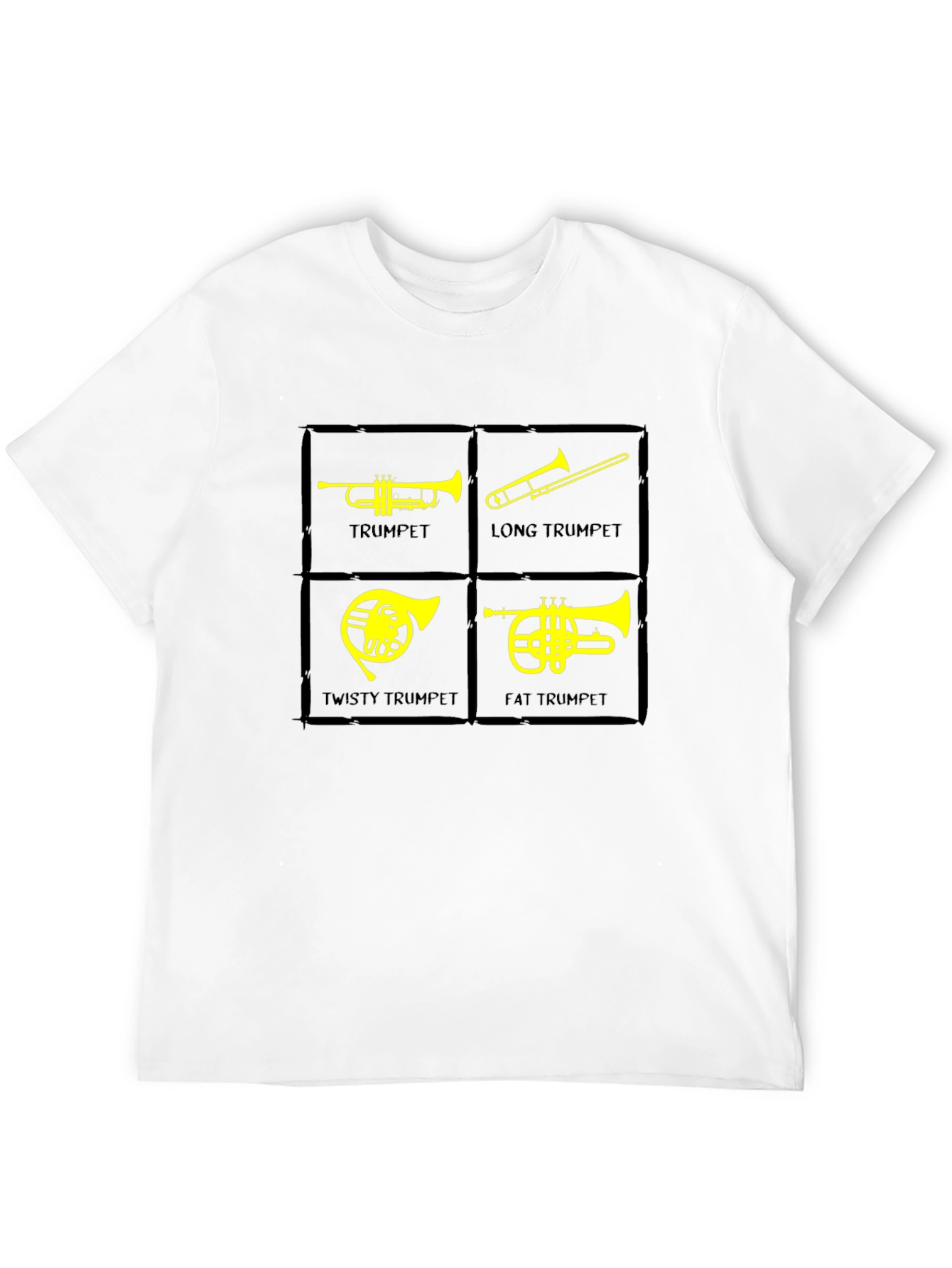 Musical Trumpet Variety Graphic Tee