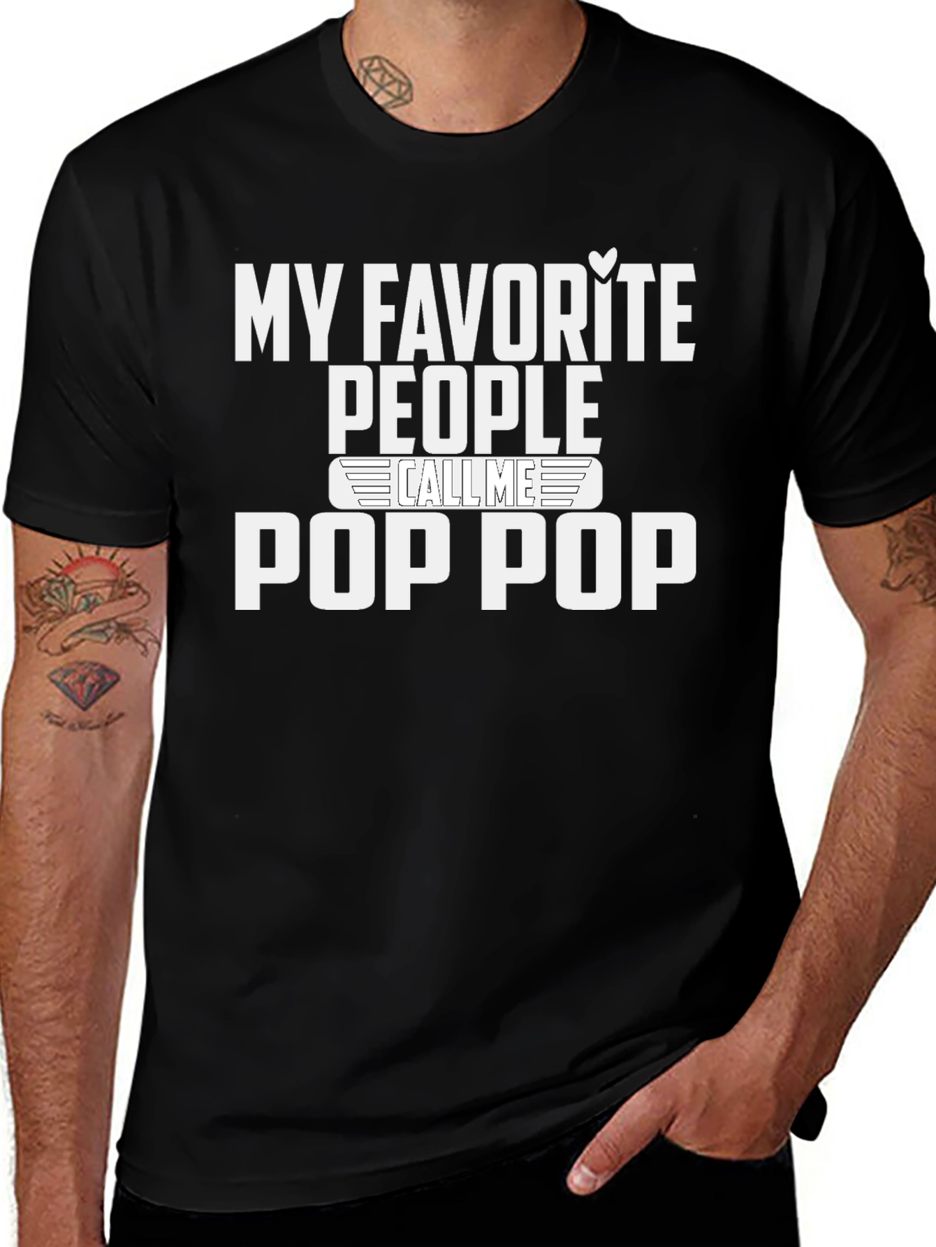 My Favorite People Call Me Pop Pop T-Shirt