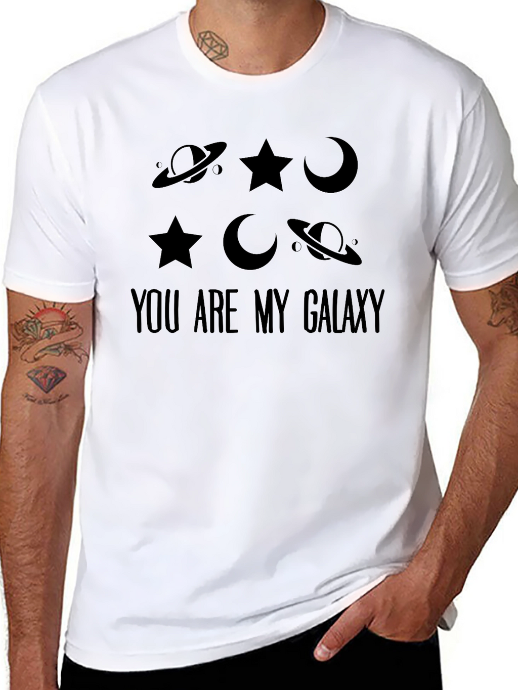 You Are My Galaxy Graphic T-Shirt