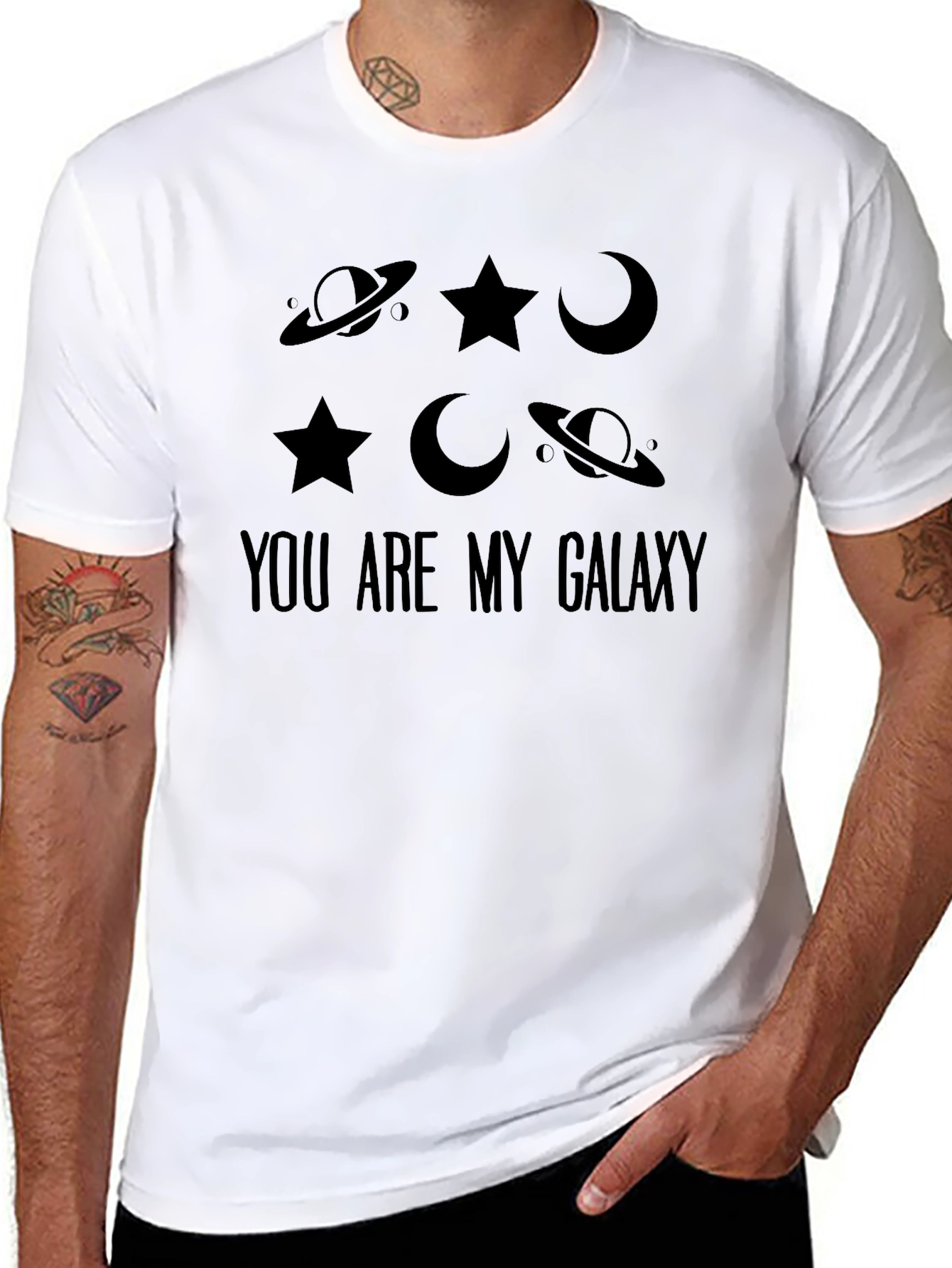 You Are My Galaxy Graphic T-Shirt