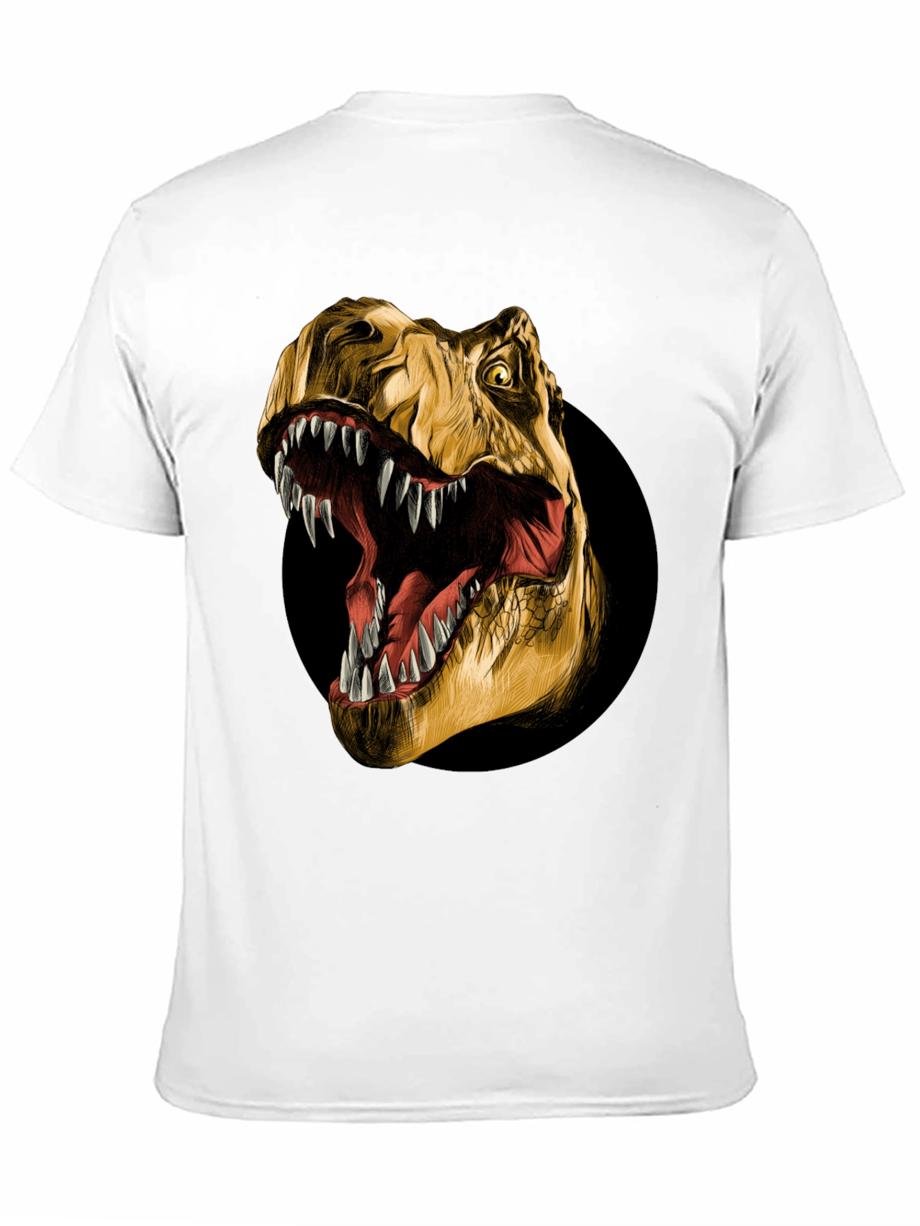 Roaring T-Rex Graphic Tee - Black
