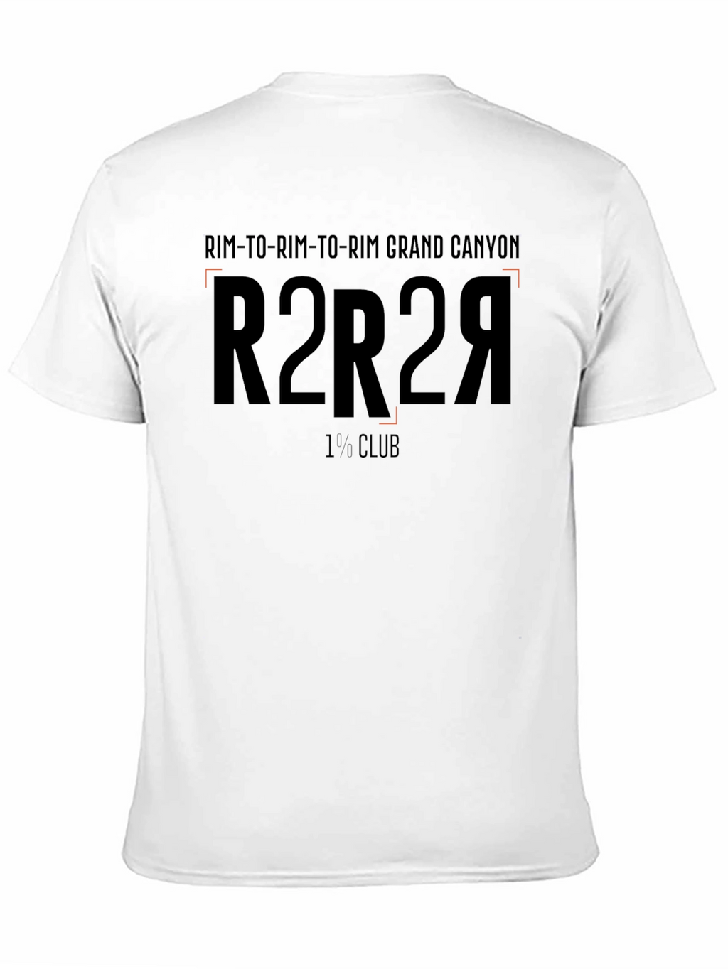 Rim-to-Rim Grand Canyon R2R2R Black T-Shirt