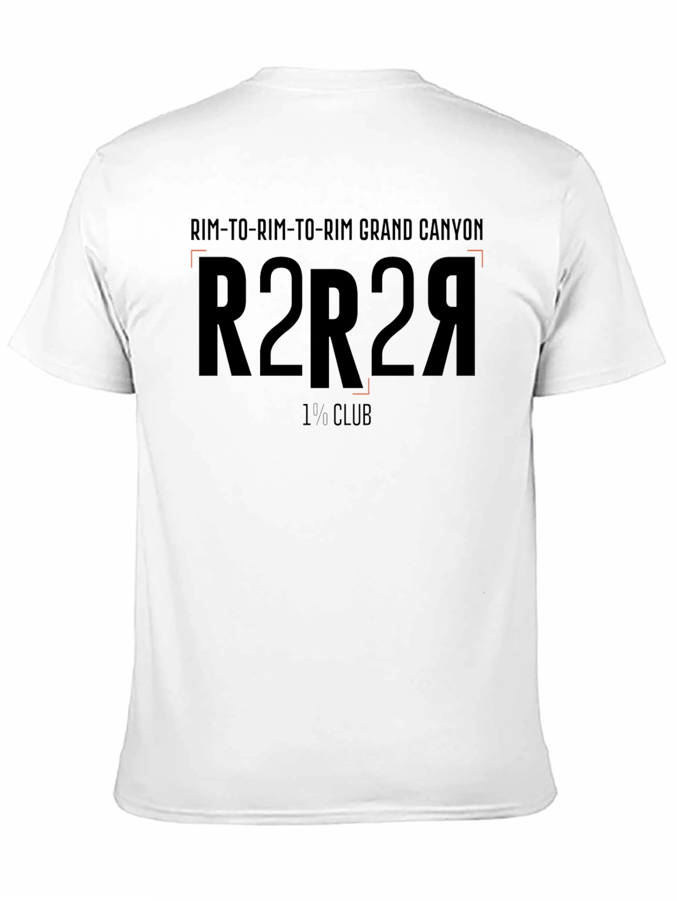 Rim-to-Rim Grand Canyon R2R2R Black T-Shirt