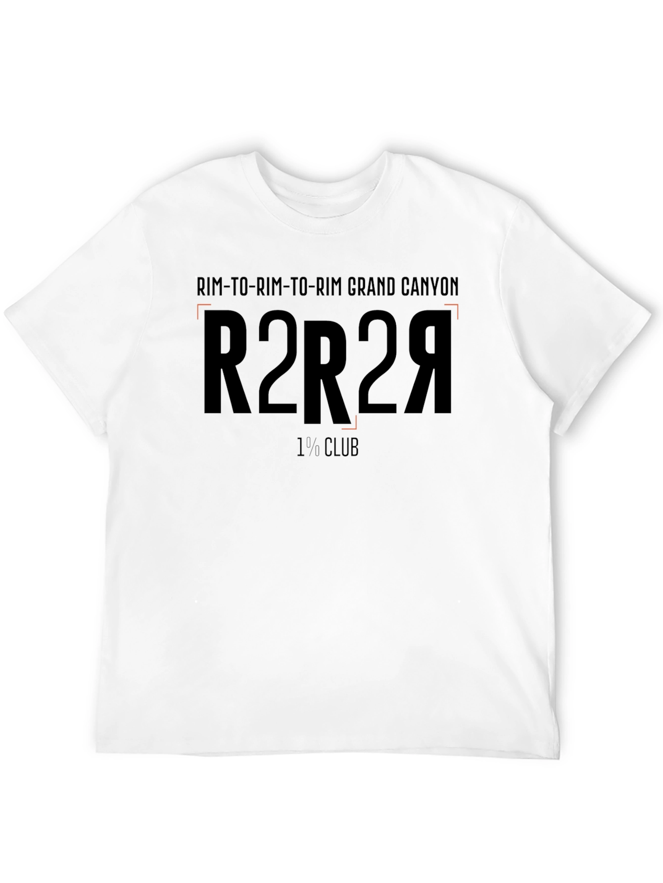 Rim-to-Rim Grand Canyon R2R2R Black T-Shirt