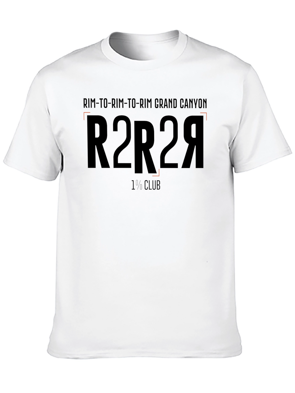 Rim-to-Rim Grand Canyon R2R2R Black T-Shirt