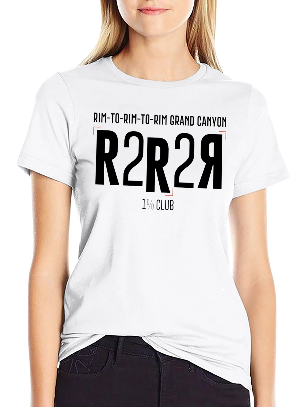 Rim-to-Rim Grand Canyon R2R2R Black T-Shirt