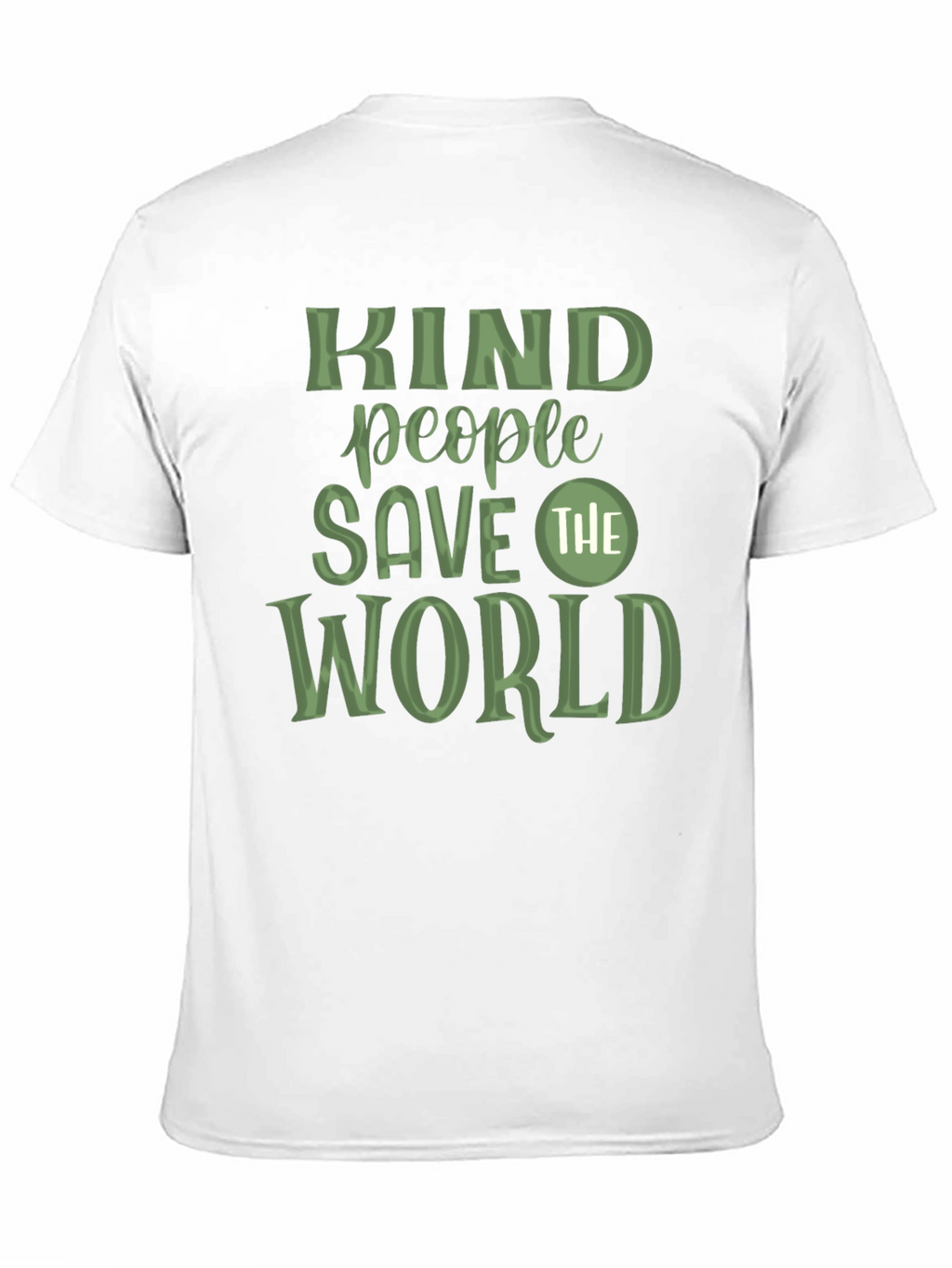 Kind People Save The World Graphic T-Shirt