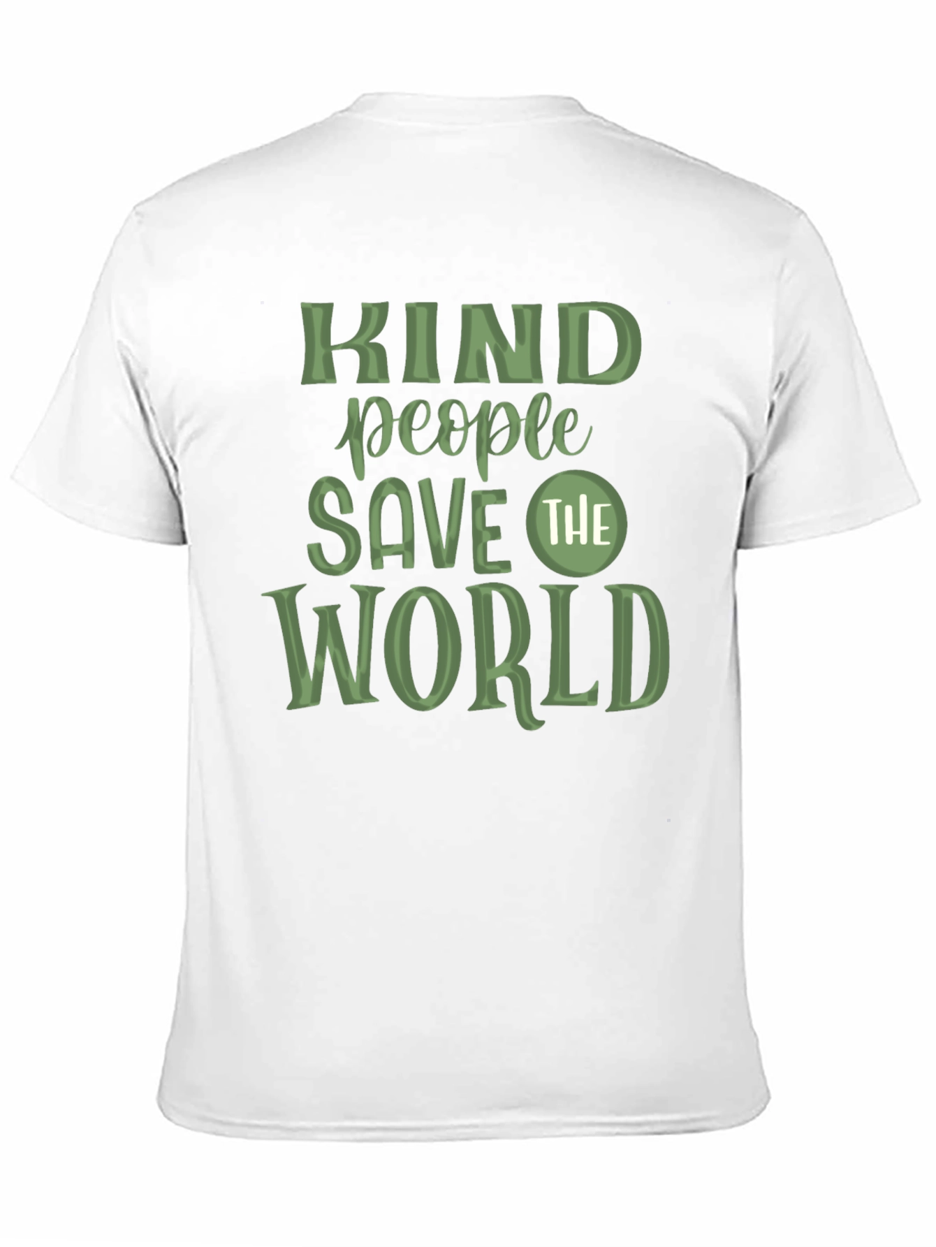 Kind People Save The World Graphic T-Shirt
