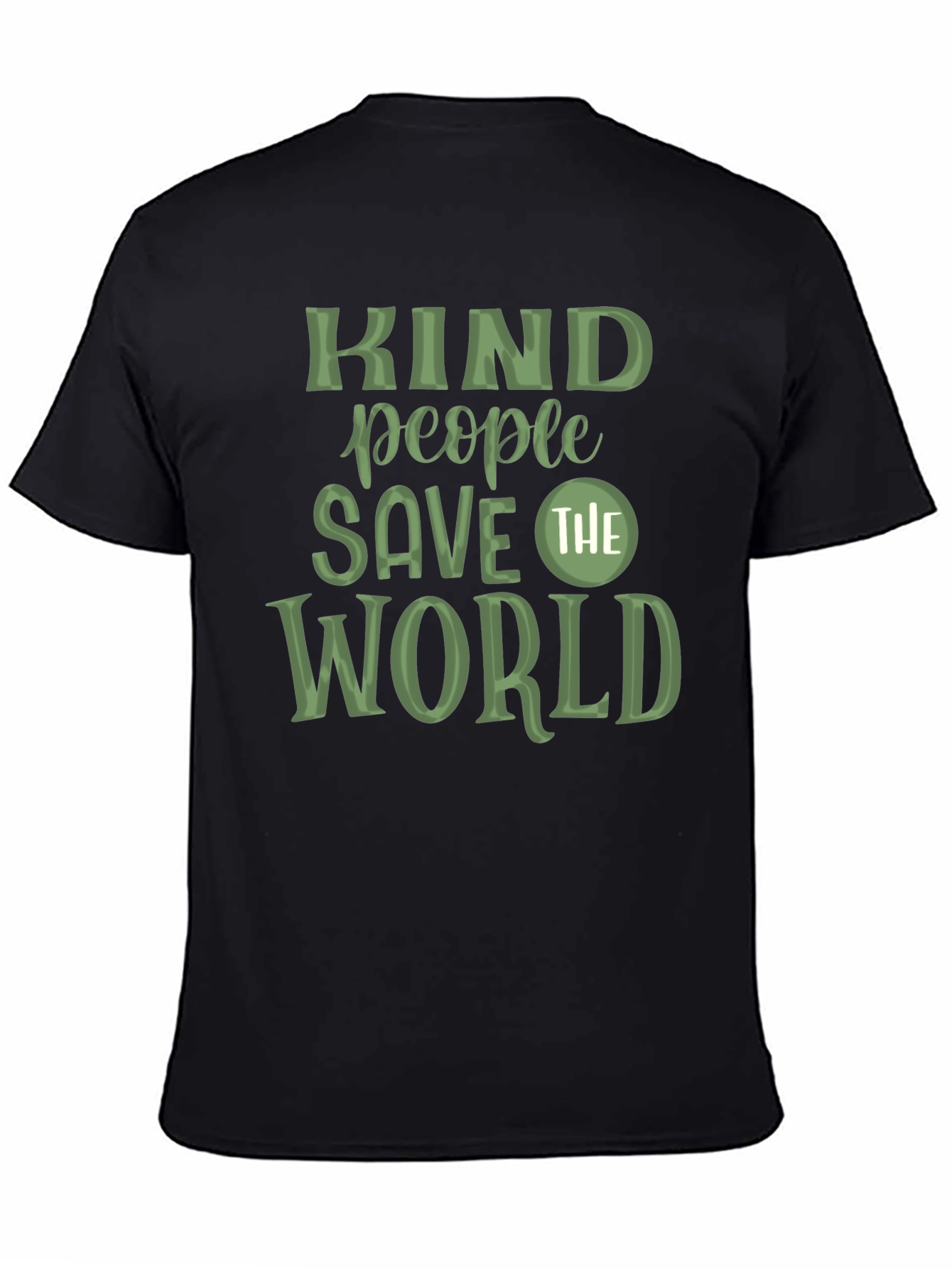 Kind People Save The World Graphic T-Shirt