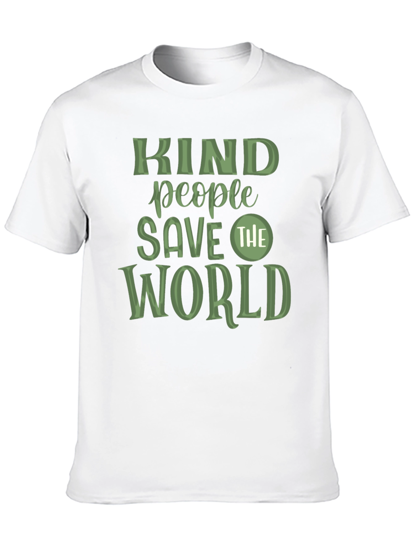 Kind People Save The World Graphic T-Shirt