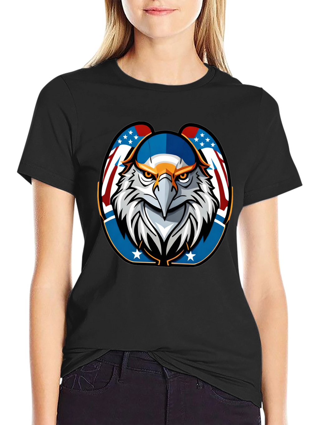 American Eagle Graphic Tee - Patriotic Style