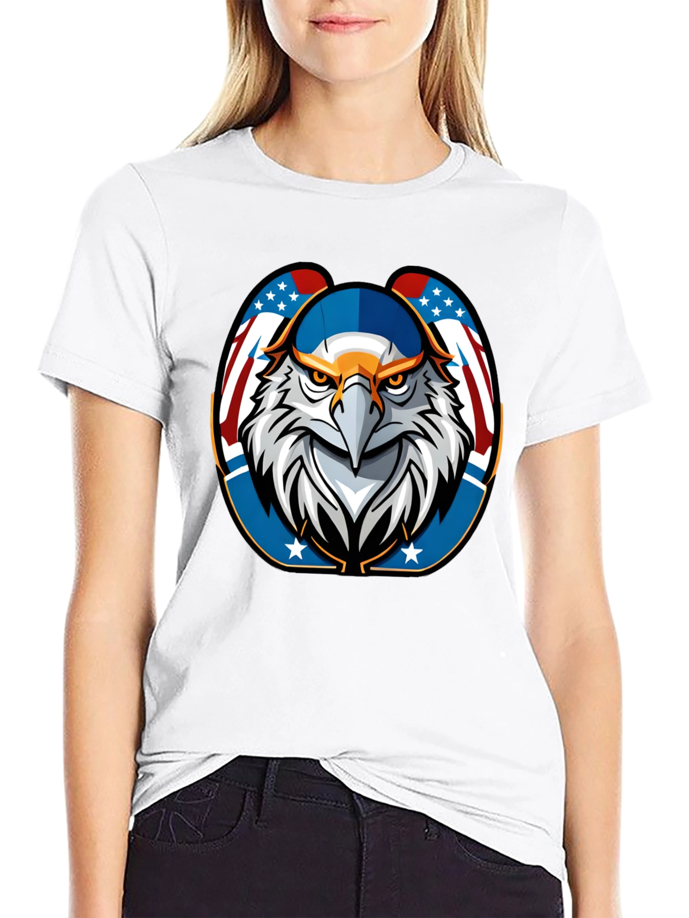American Eagle Graphic Tee - Patriotic Style