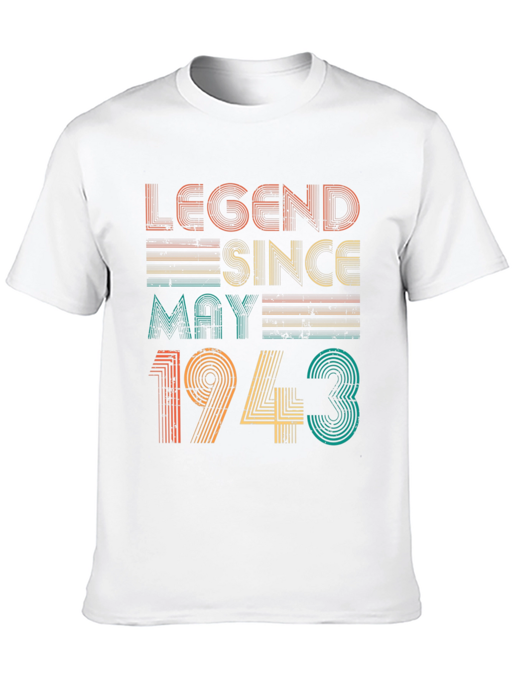 Legend Since May 1943 Retro T-Shirt