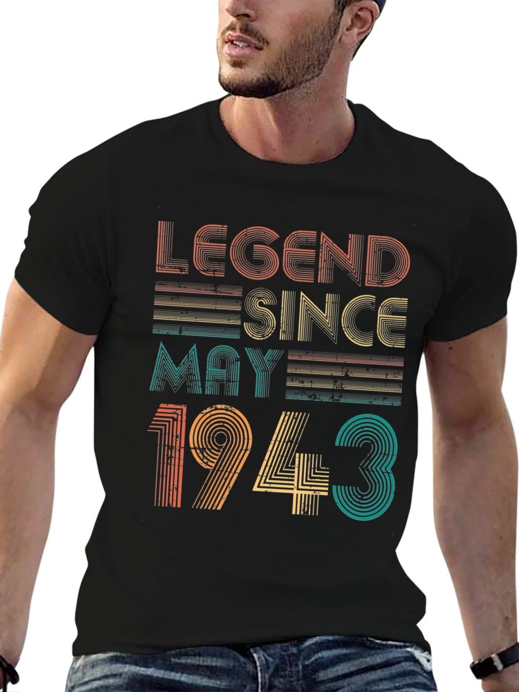 Legend Since May 1943 Retro T-Shirt