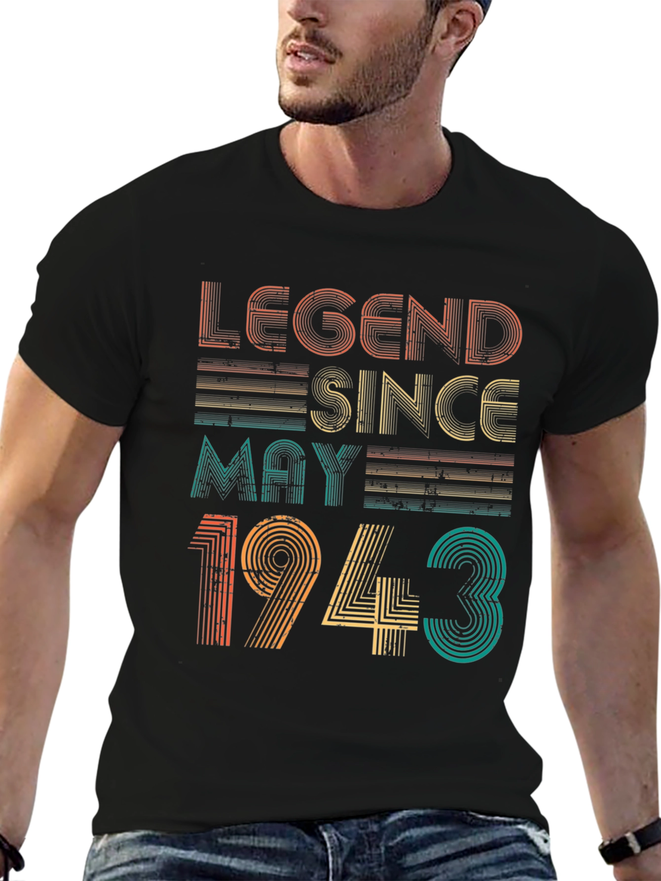 Legend Since May 1943 Retro T-Shirt