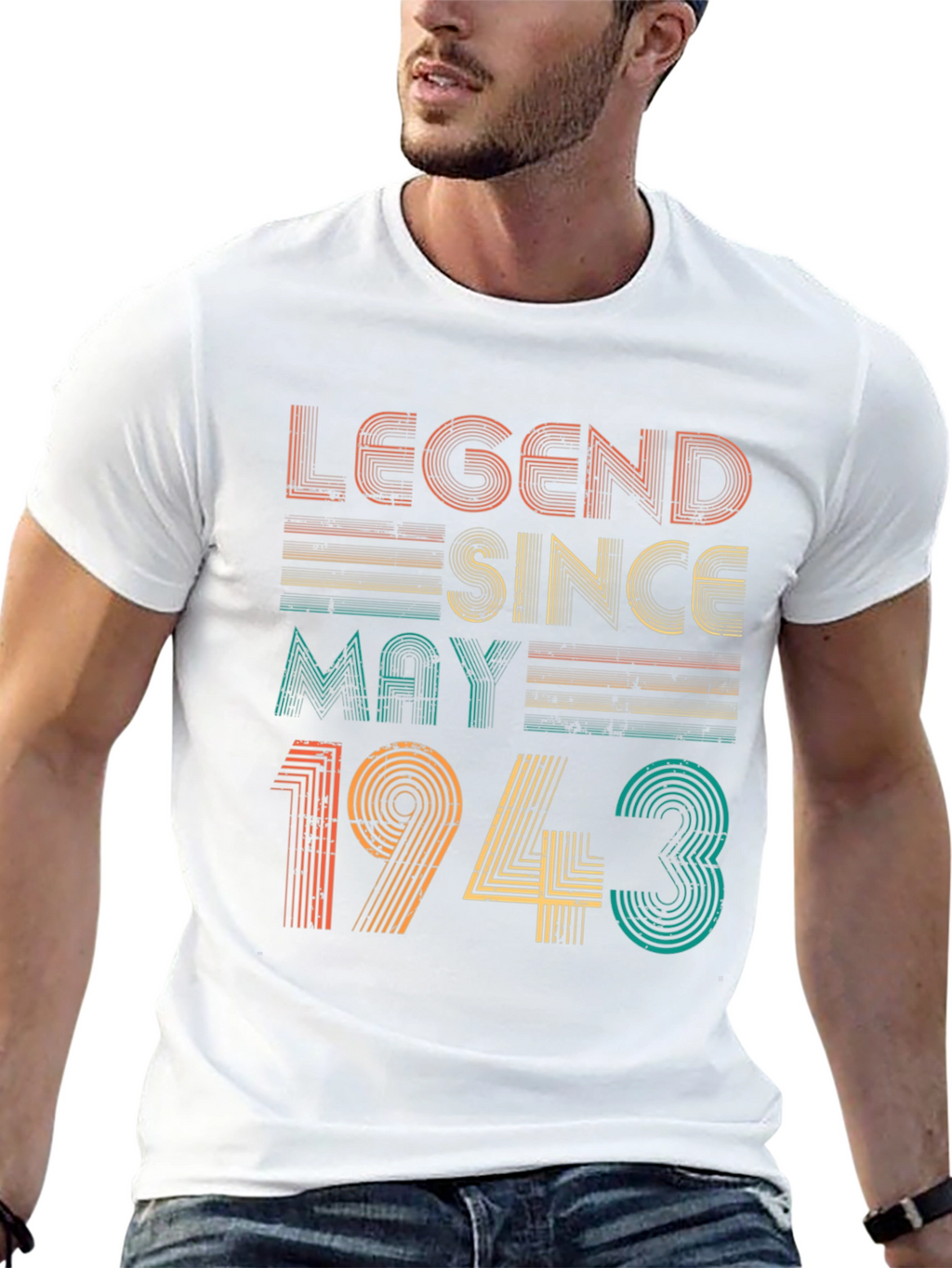 Legend Since May 1943 Retro T-Shirt