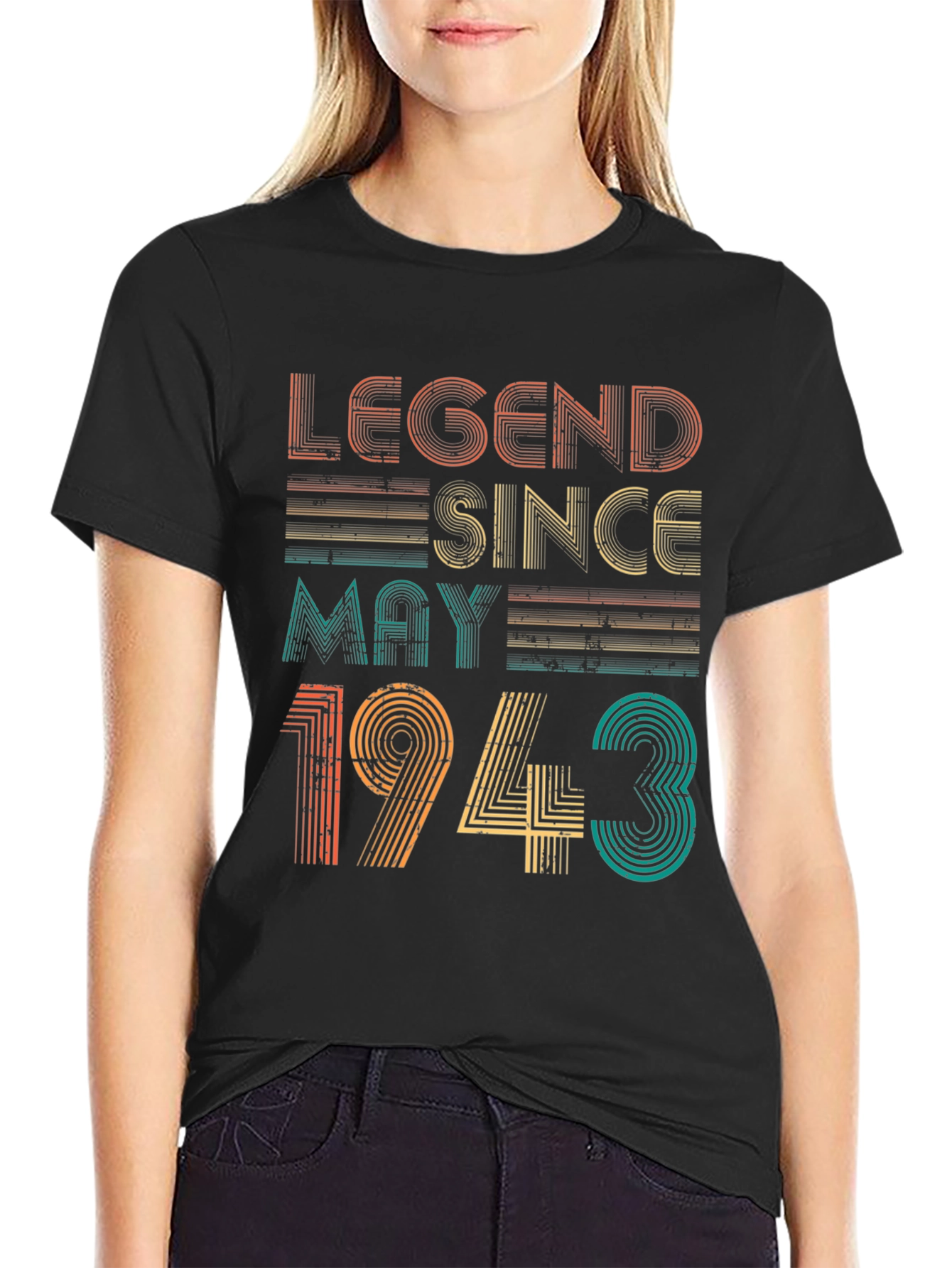 Legend Since May 1943 Retro T-Shirt