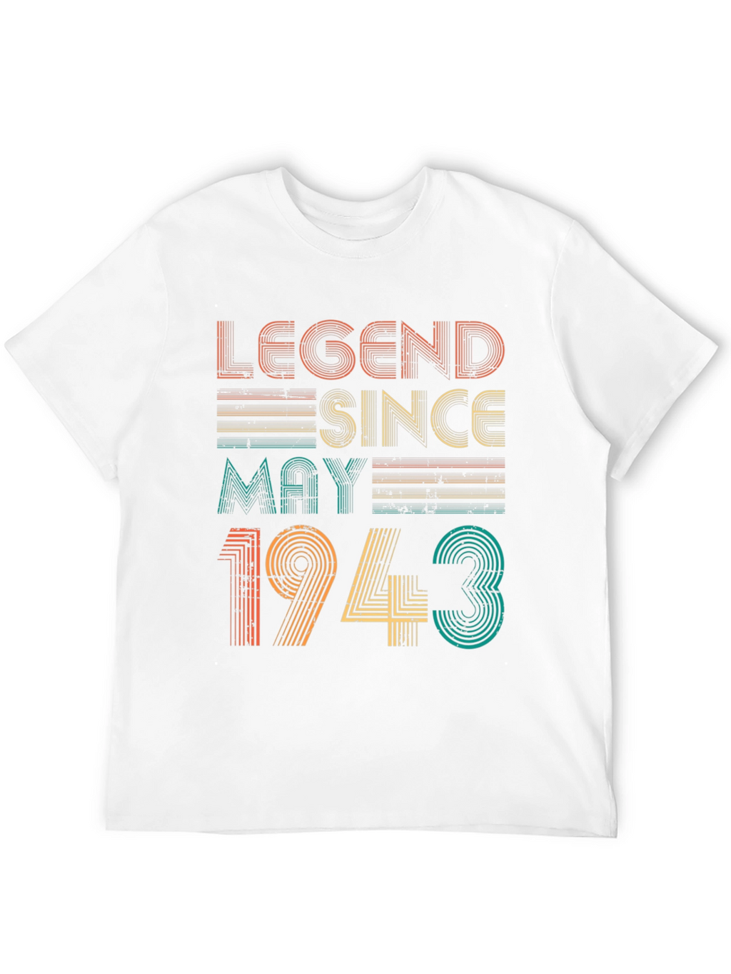 Legend Since May 1943 Retro T-Shirt