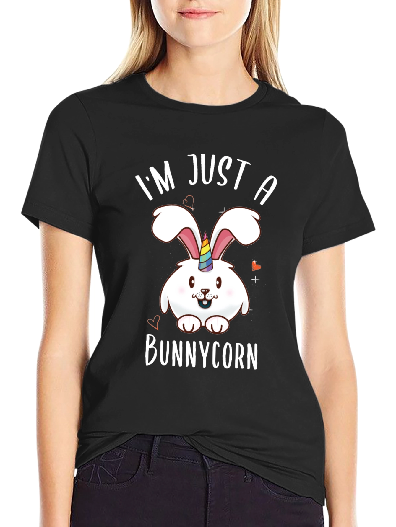 Funny Bunnycorn T-Shirt - Easter Unicorn Rabbit Tee