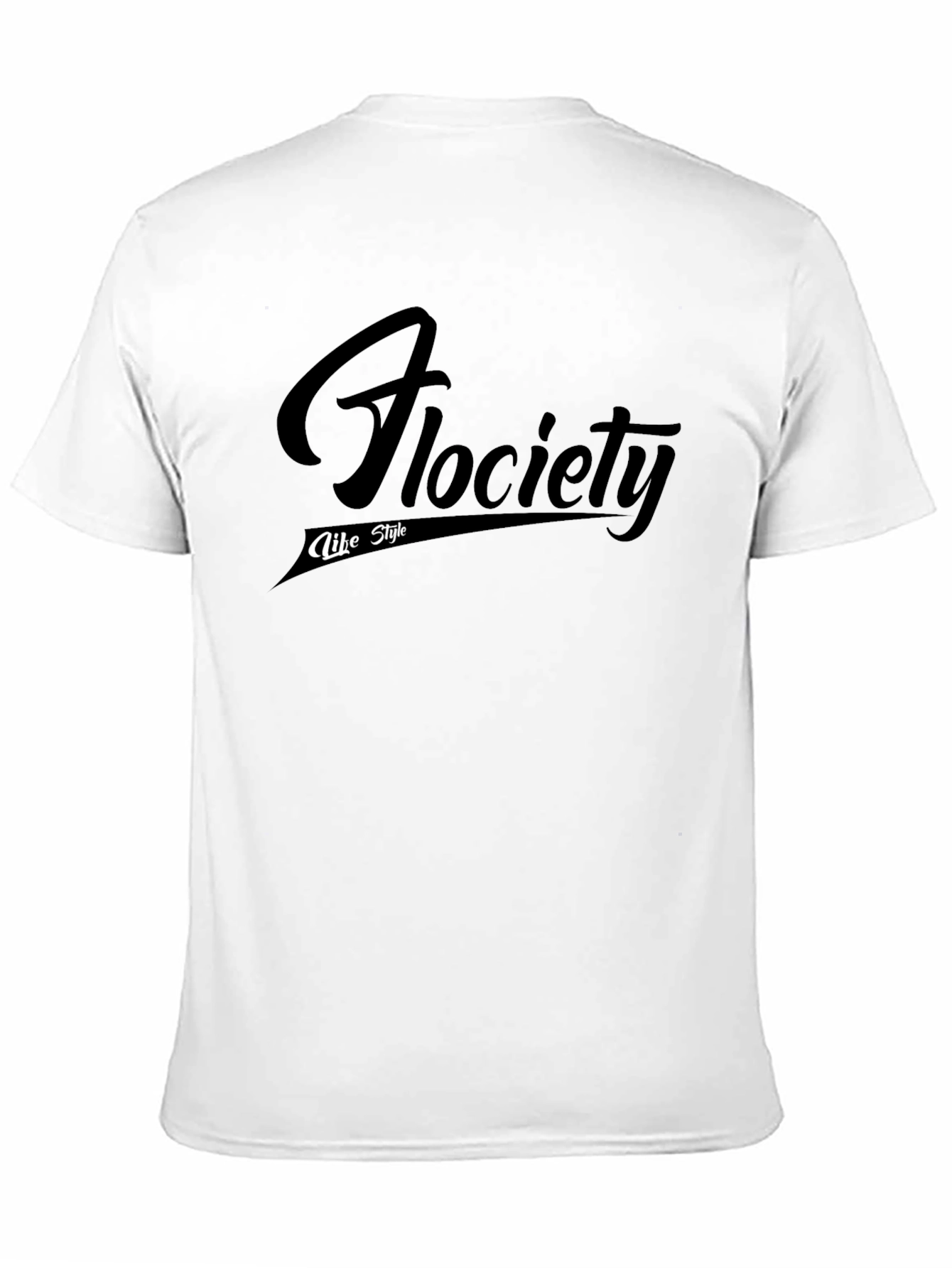 Flociety Like Style Black T-Shirt