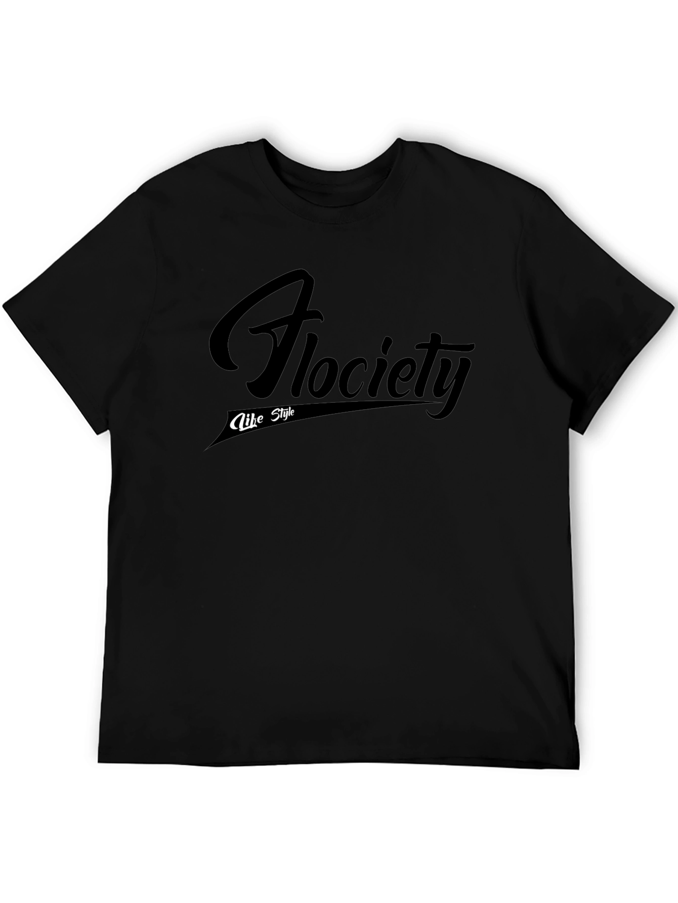 Flociety Like Style Black T-Shirt