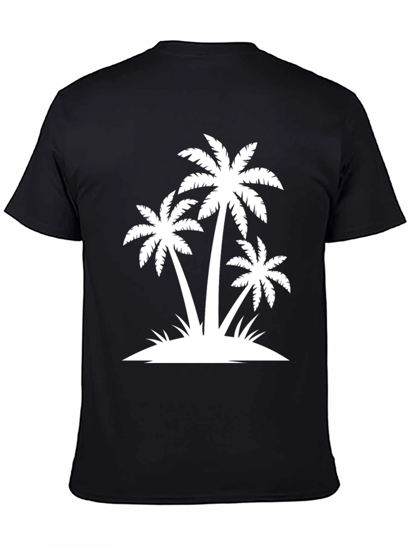 Palm Tree Graphic Tee - Island Vibes