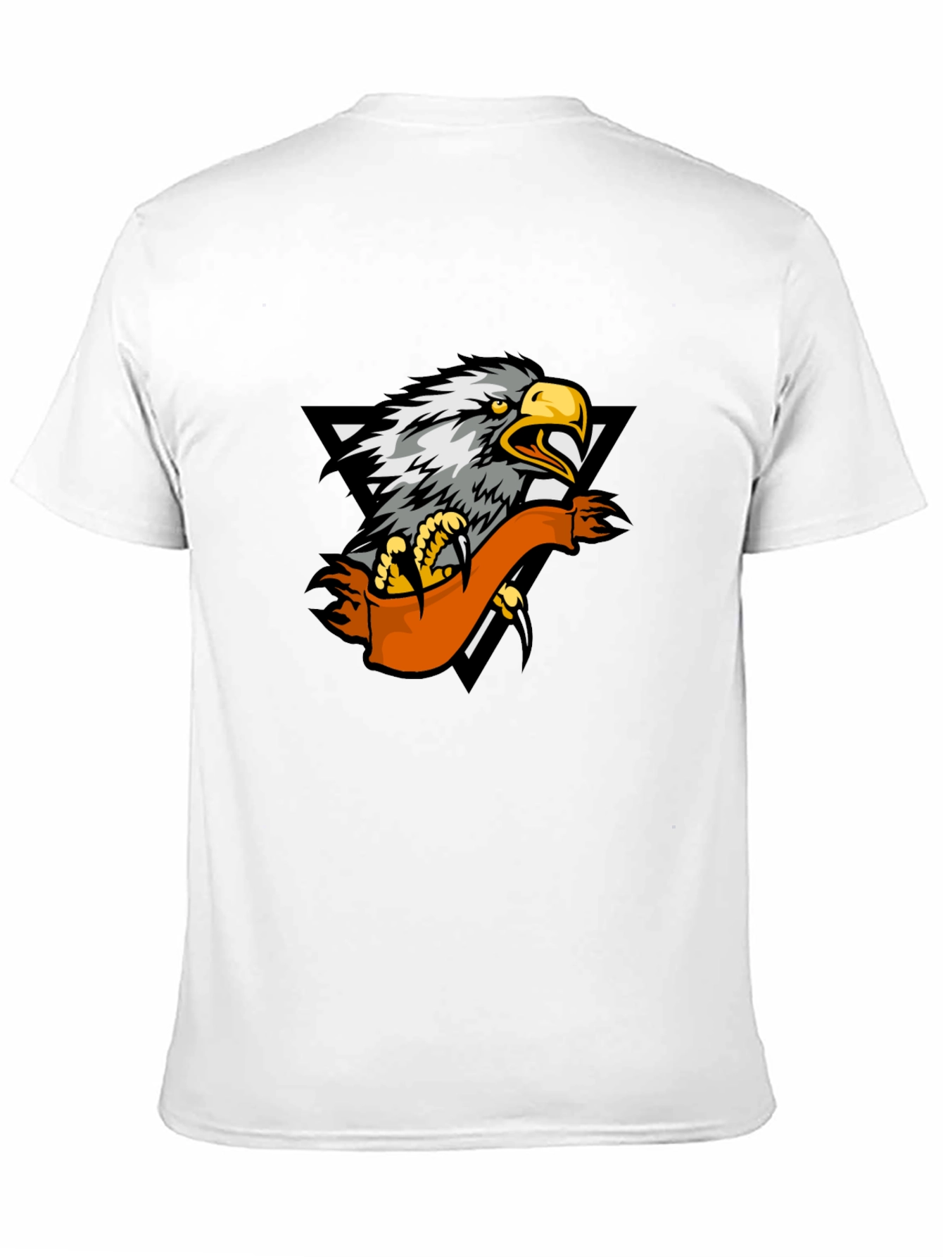 Eagle Graphic Black T-Shirt - Mens