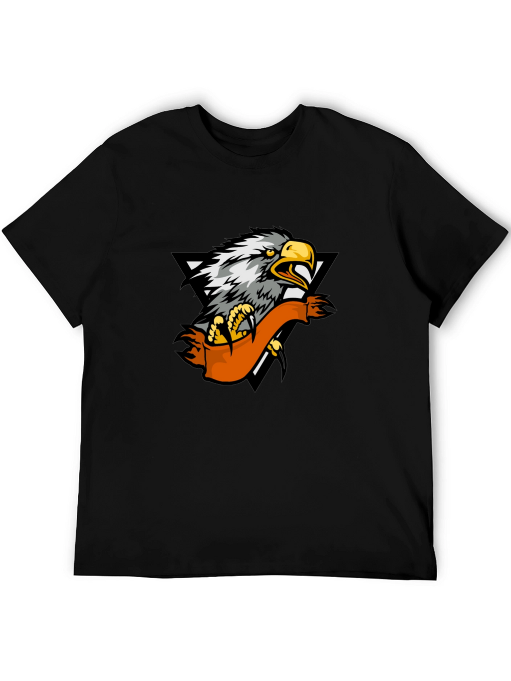 Eagle Graphic Black T-Shirt - Mens