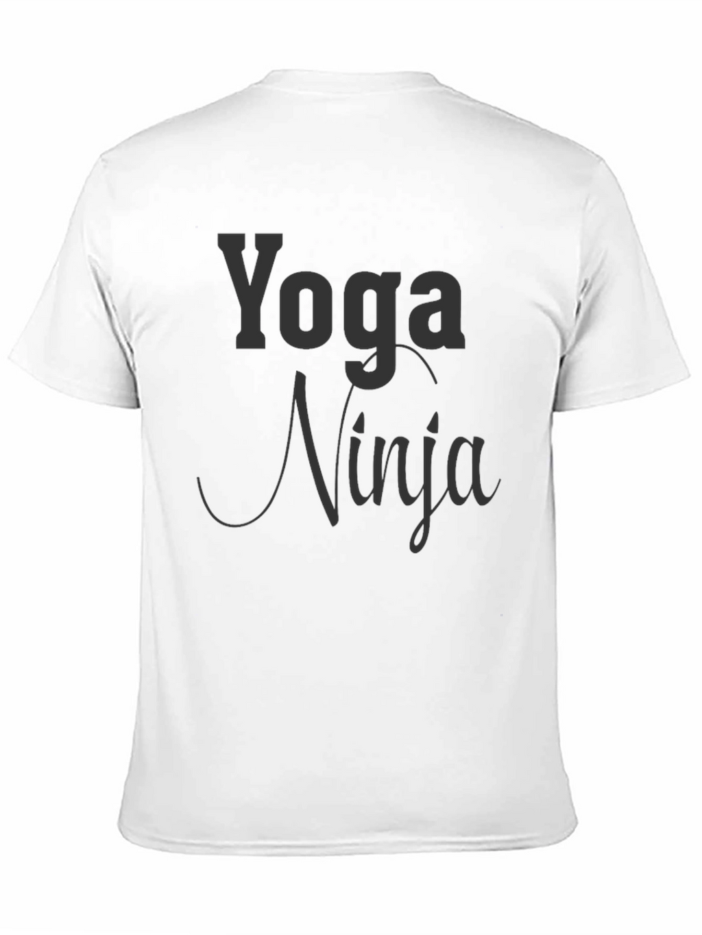 Yoga Ninja T-Shirt - Black Graphic Tee