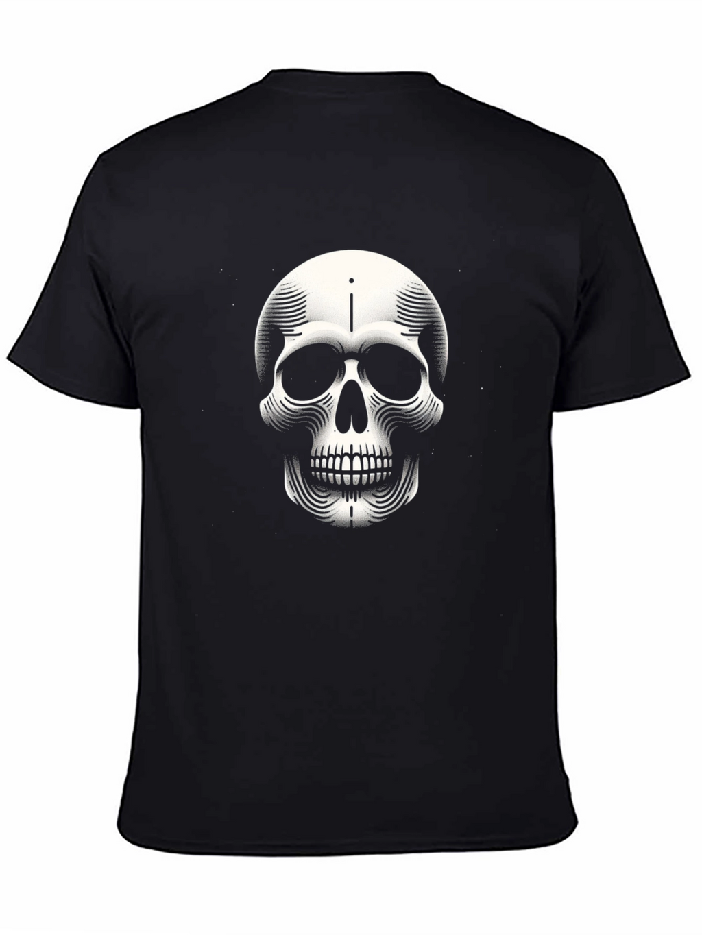 Skull Graphic Black T-Shirt - Edgy Streetwear