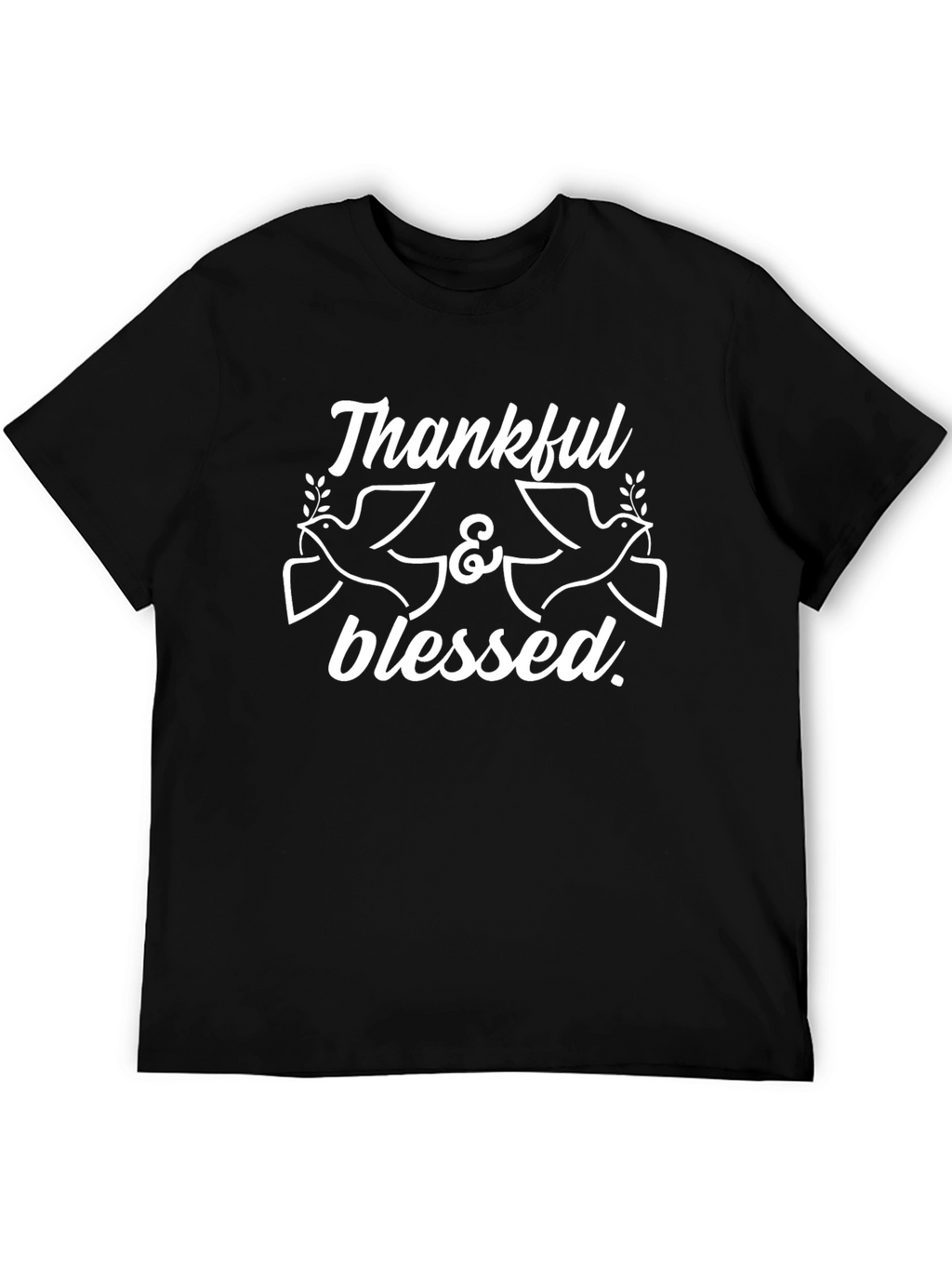 Thankful and Blessed Graphic T-Shirt