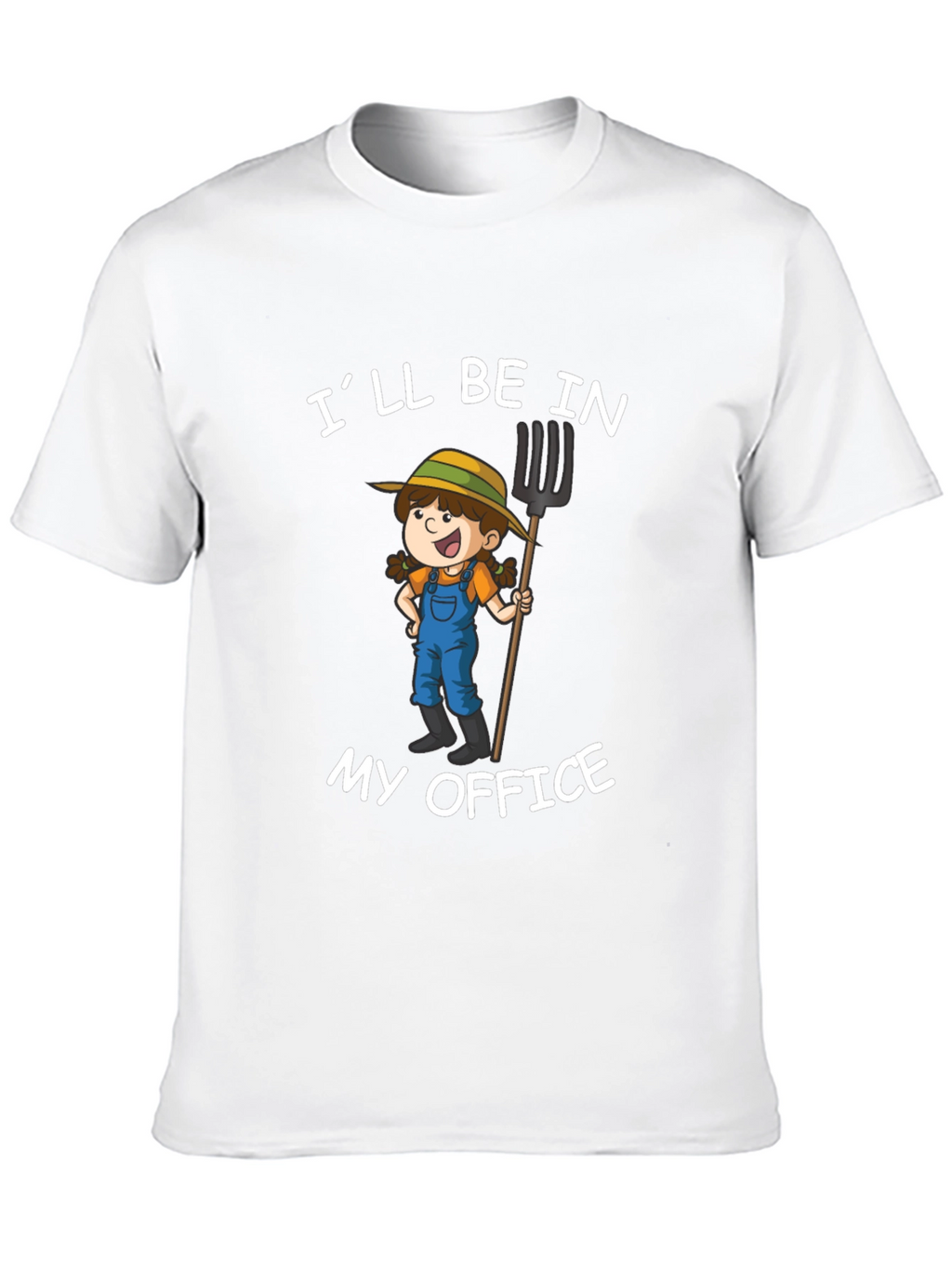 Ill Be In My Office Farmer Graphic T-Shirt