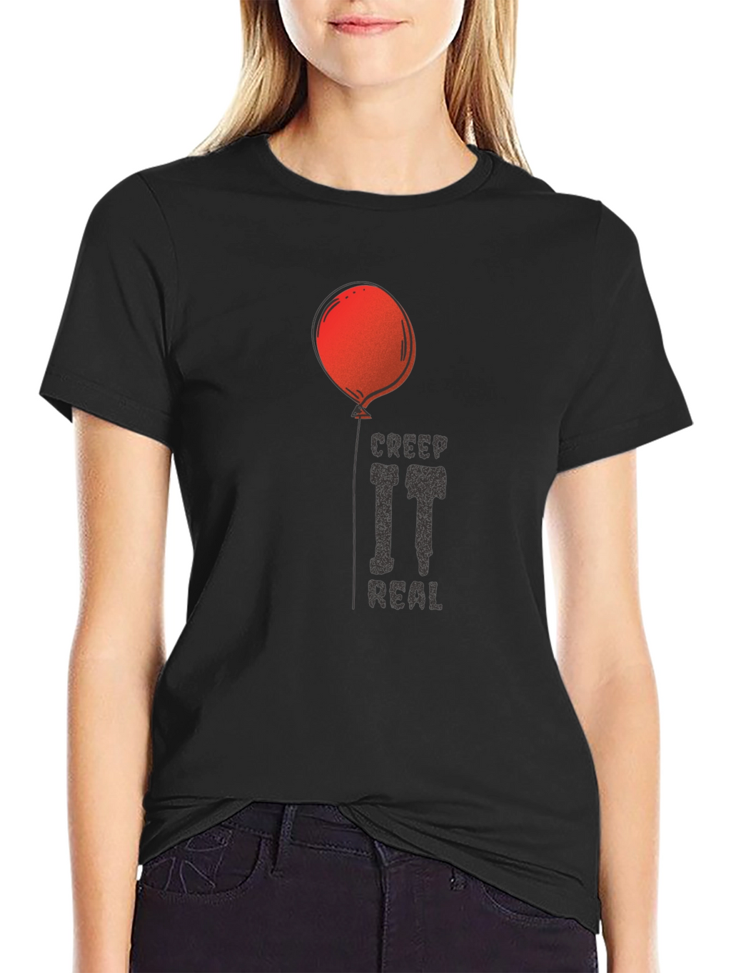 Creep It Real Horror Graphic T-Shirt