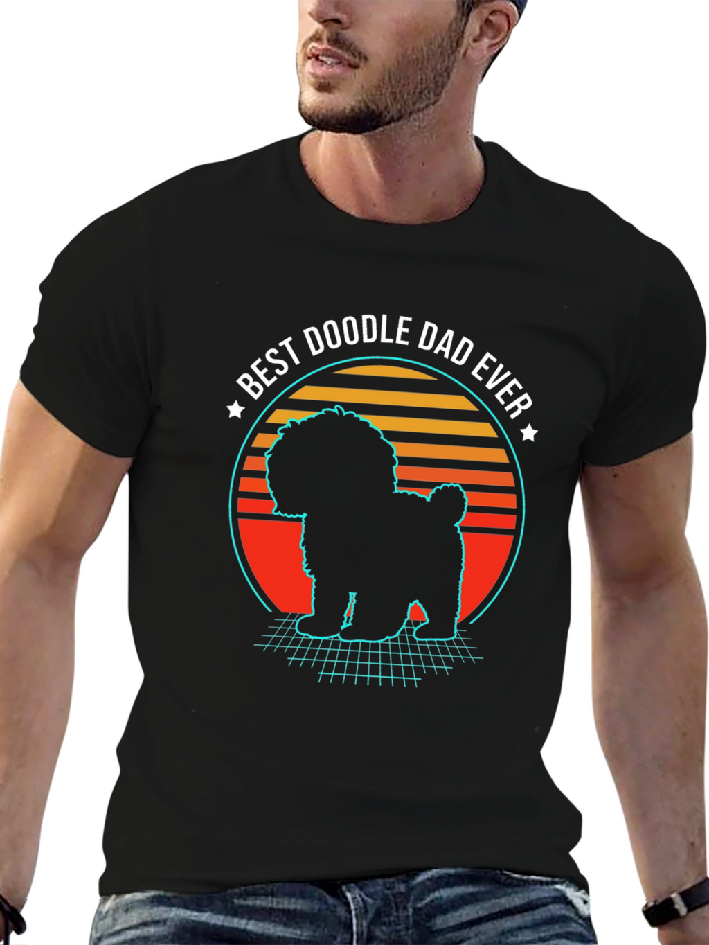 Best Doodle Dad Ever T-Shirt