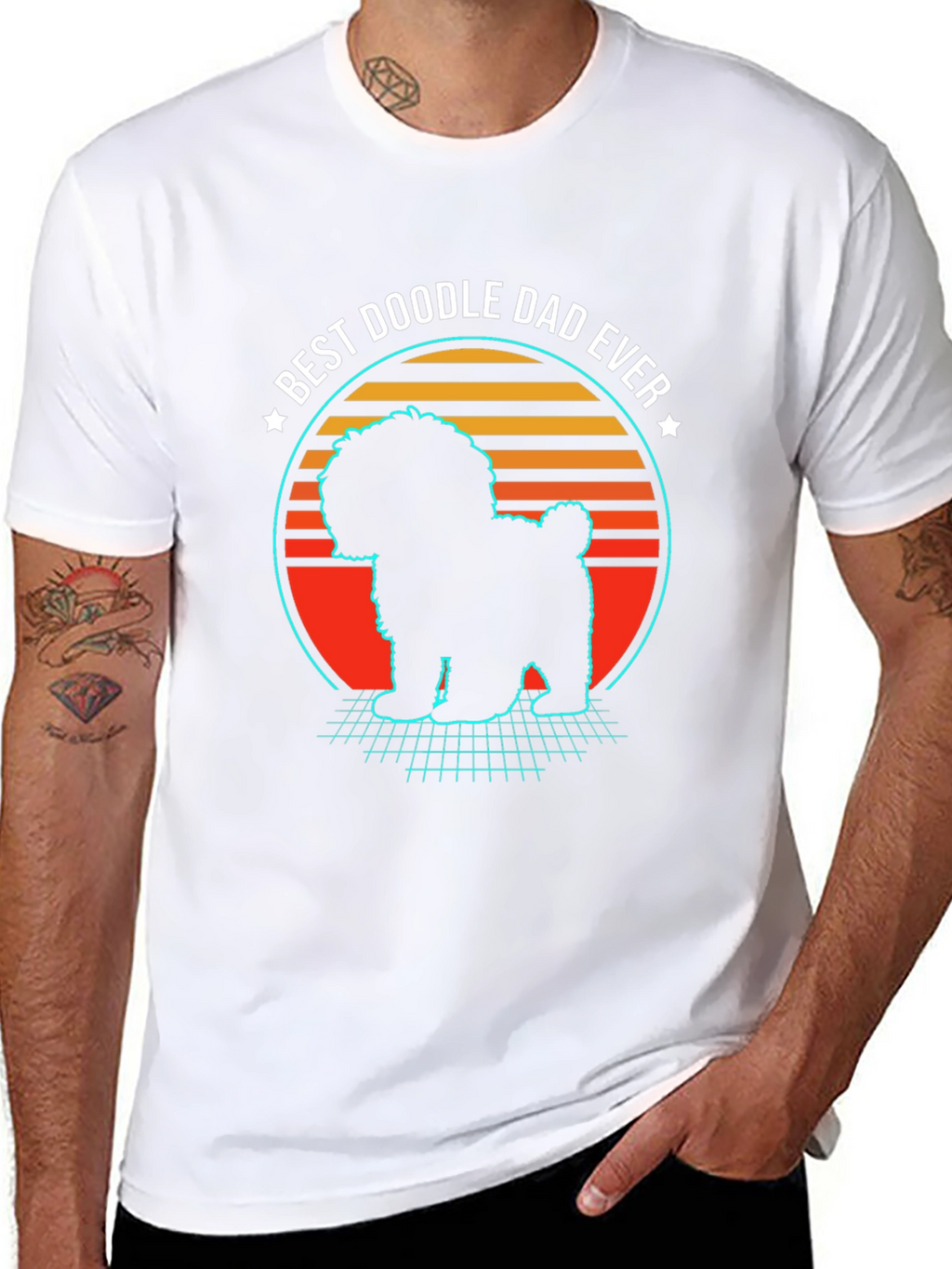 Best Doodle Dad Ever T-Shirt
