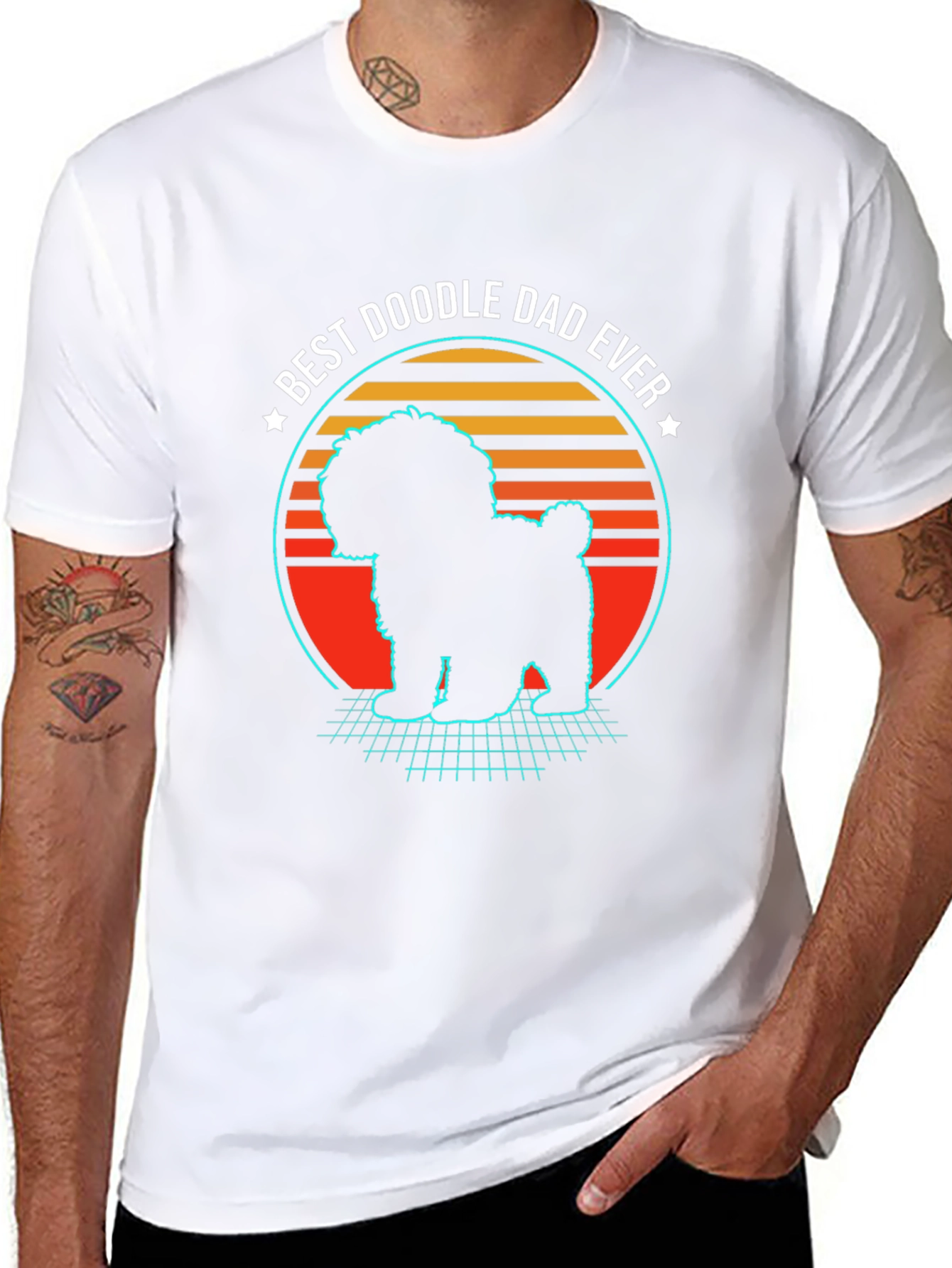 Best Doodle Dad Ever T-Shirt
