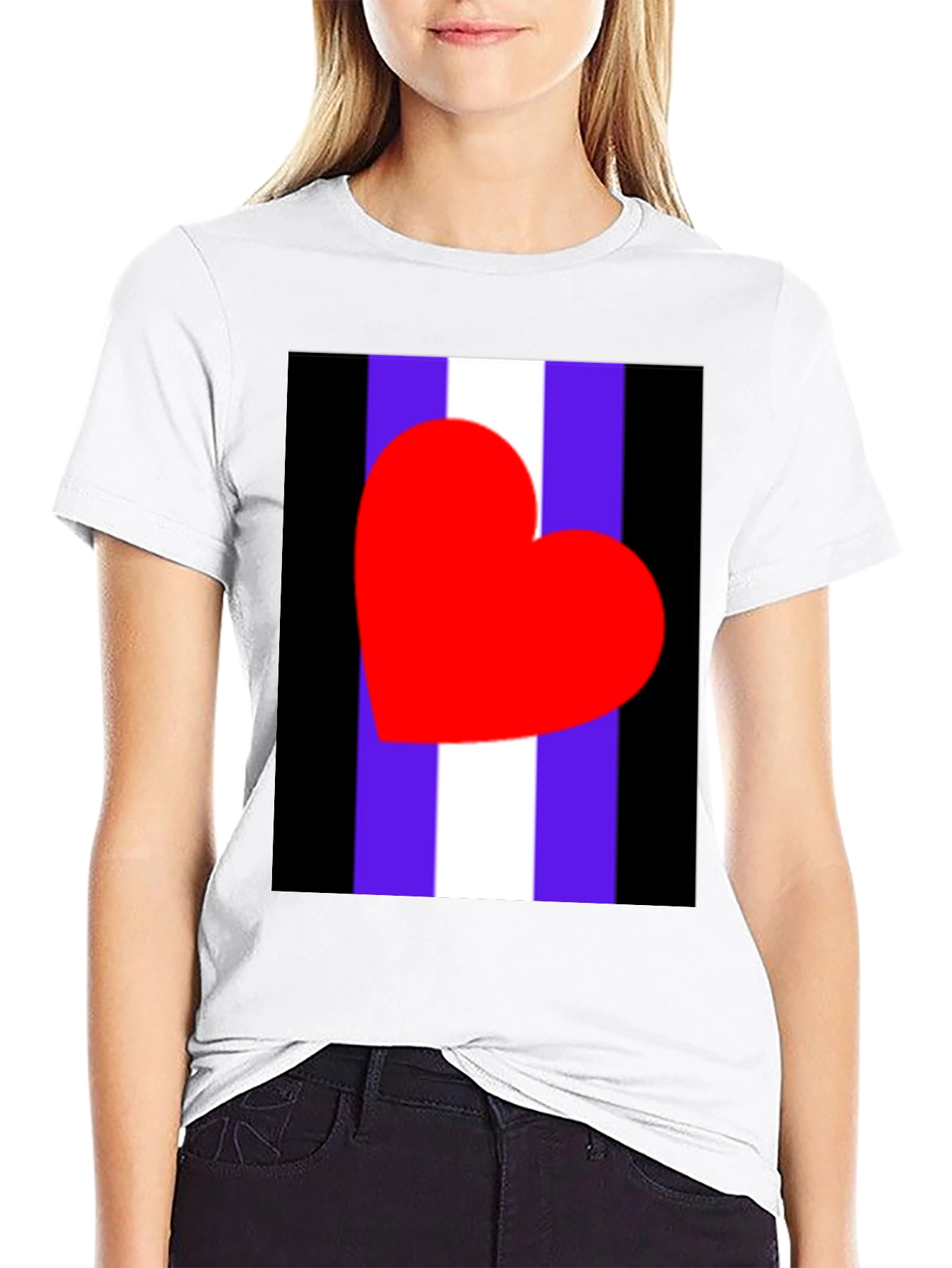 Heart Graphic Tee - Bold & Stylish