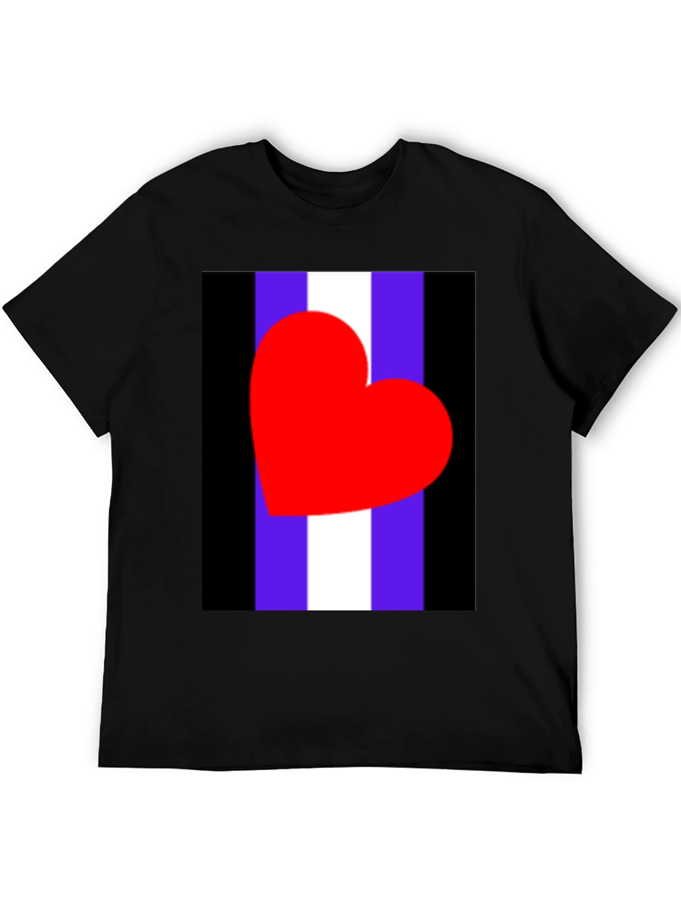 Heart Graphic Tee - Bold & Stylish