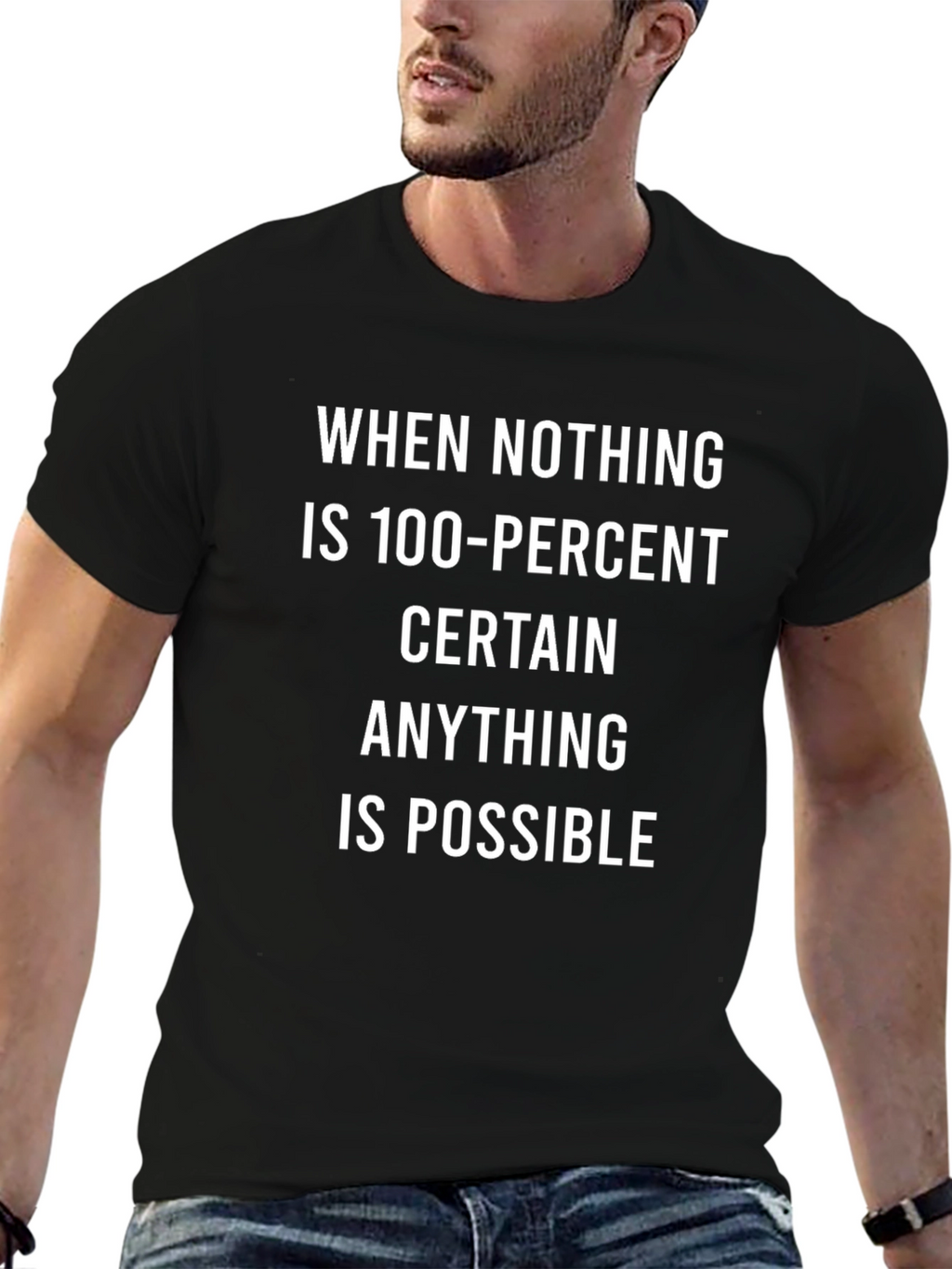 Inspirational Quote T-Shirt - Anything is Possible