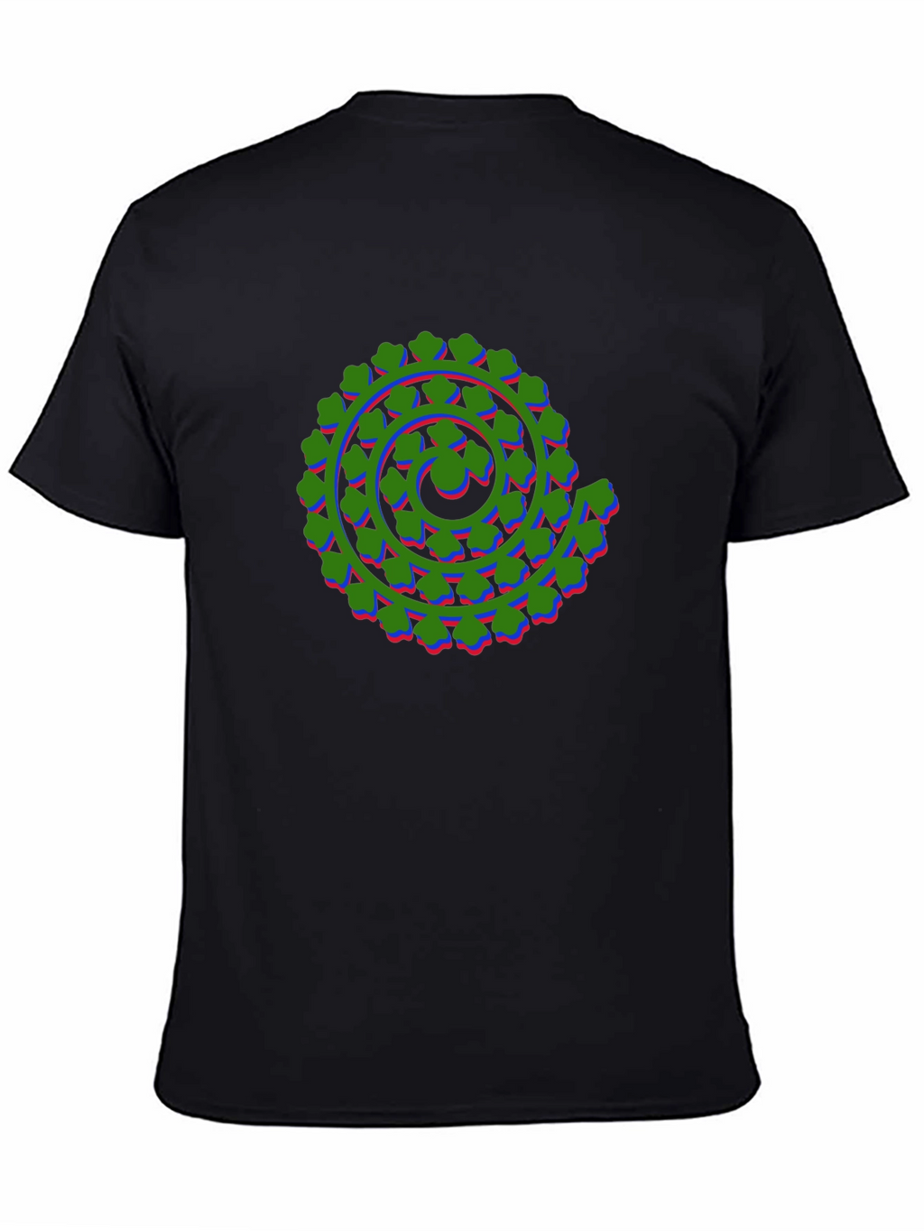Abstract Spiral Graphic Tee - Bold & Unique Design