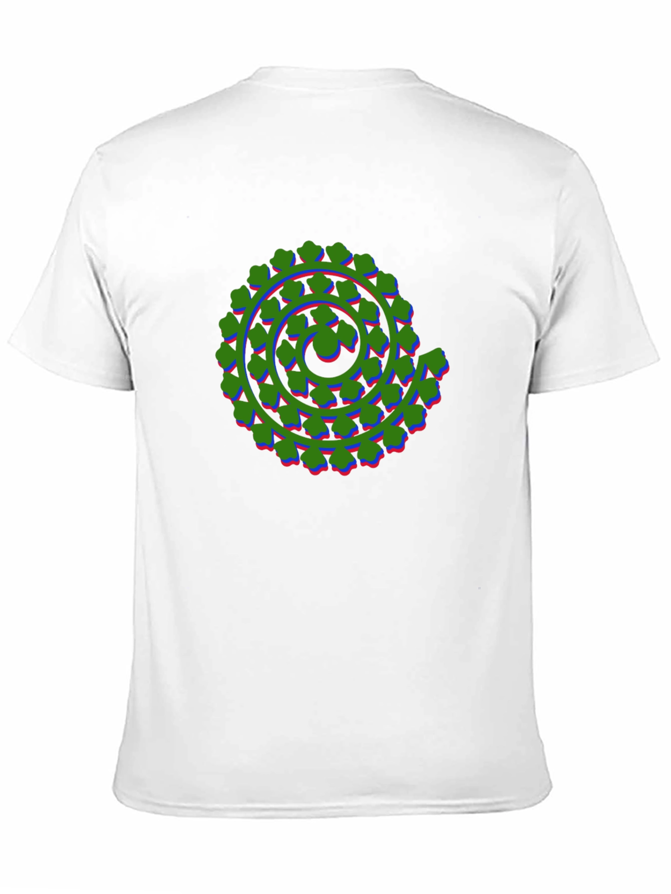 Abstract Spiral Graphic Tee - Bold & Unique Design