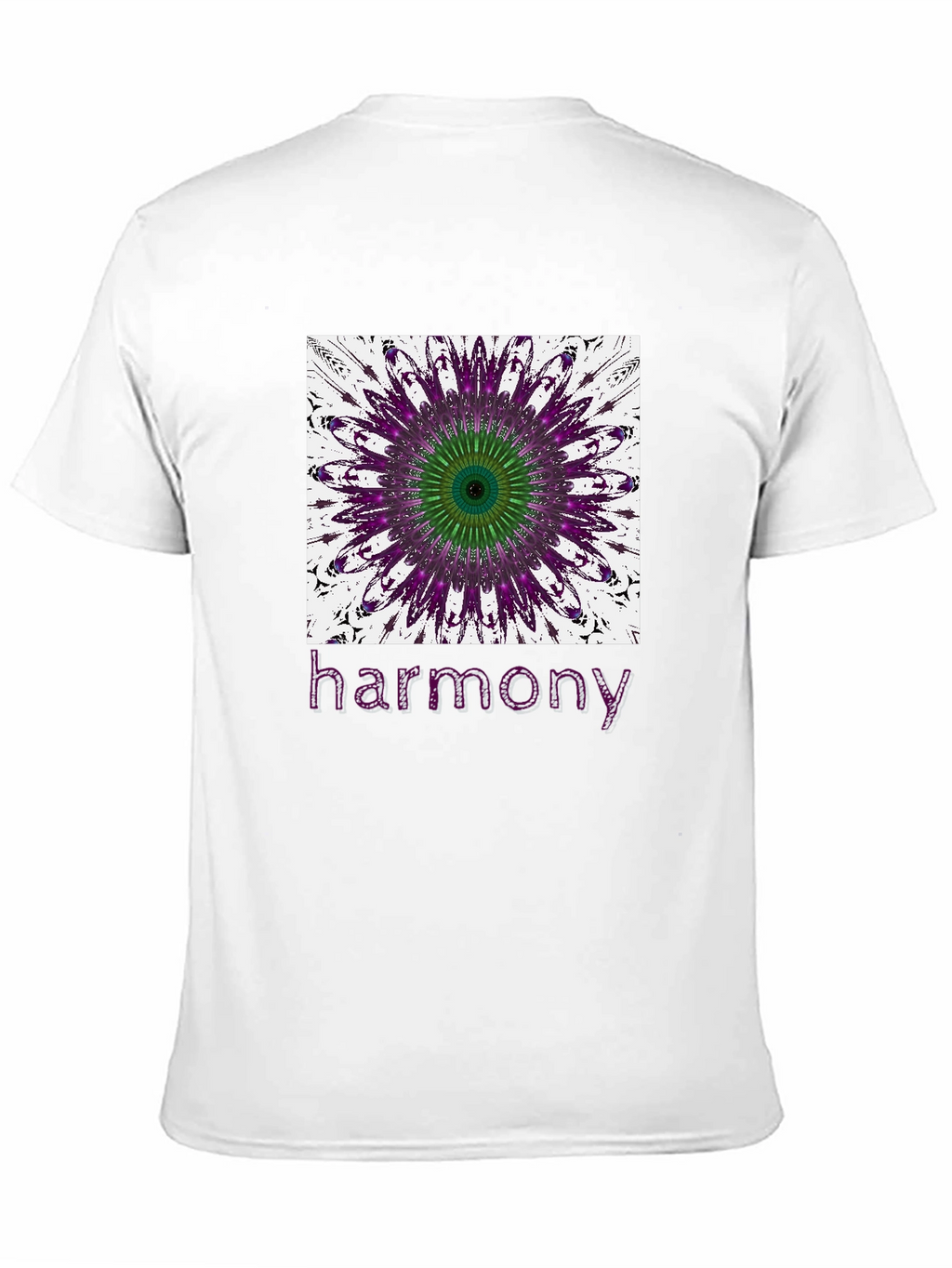 Harmony Mandala Graphic Tee - Stylish Black T-Shirt