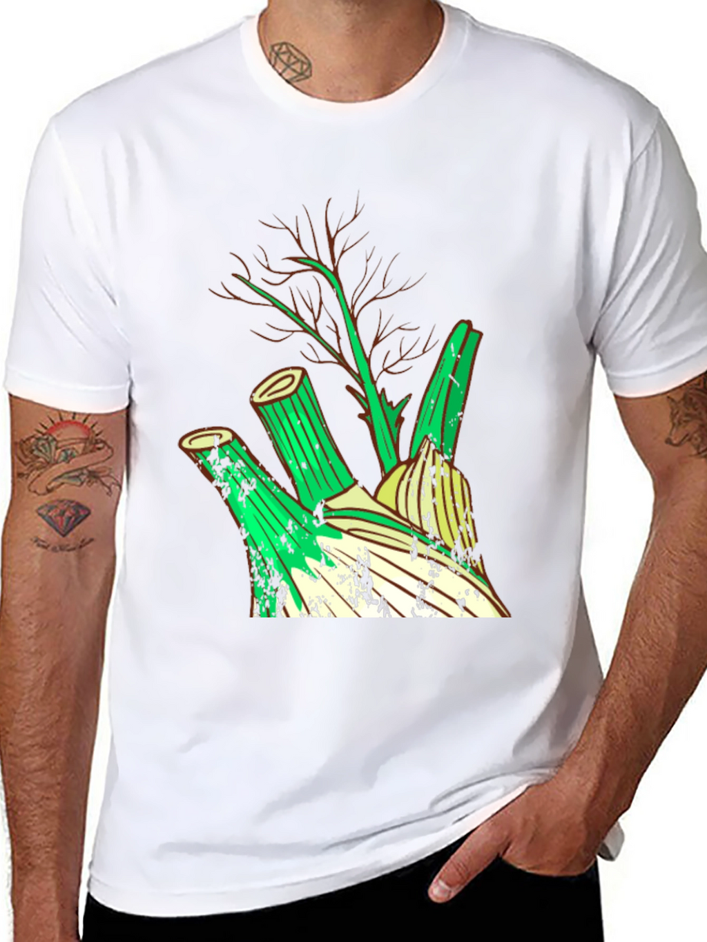 Fennel Graphic T-Shirt - Unique Design