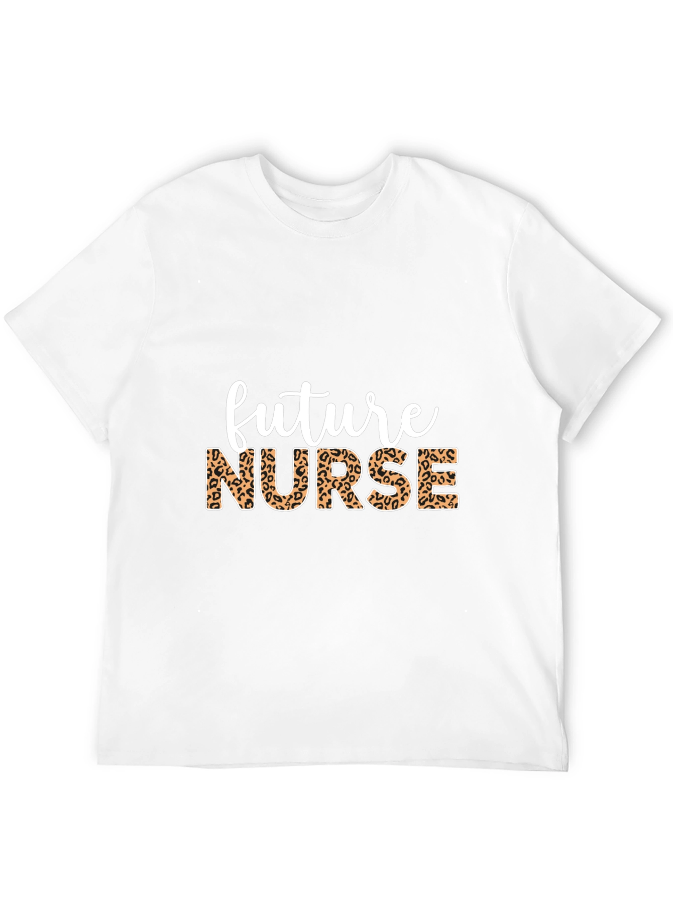 Future Nurse Leopard Print T-Shirt