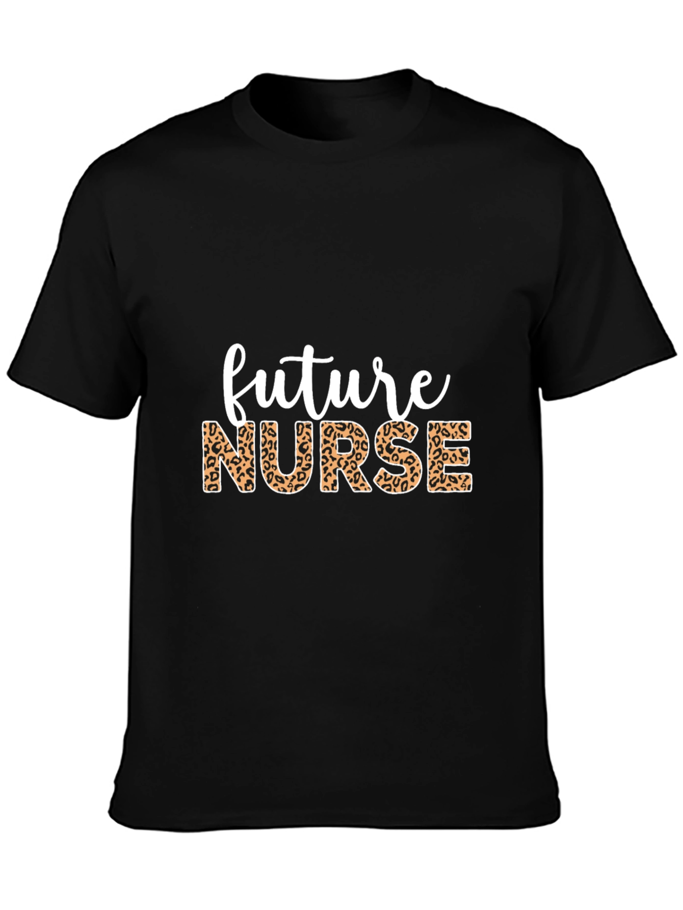 Future Nurse Leopard Print T-Shirt