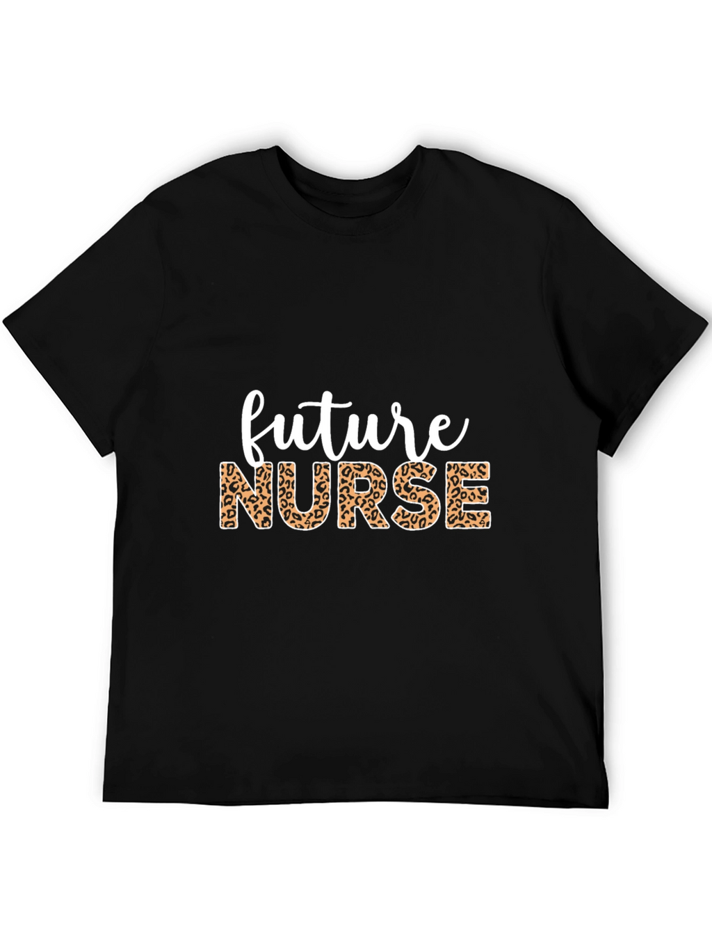 Future Nurse Leopard Print T-Shirt