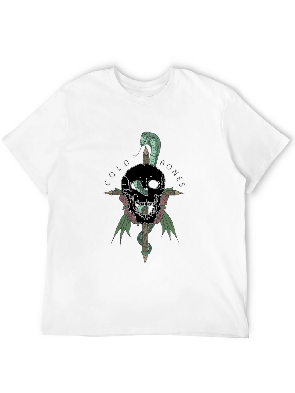 Cold Bones Skull Snake T-Shirt