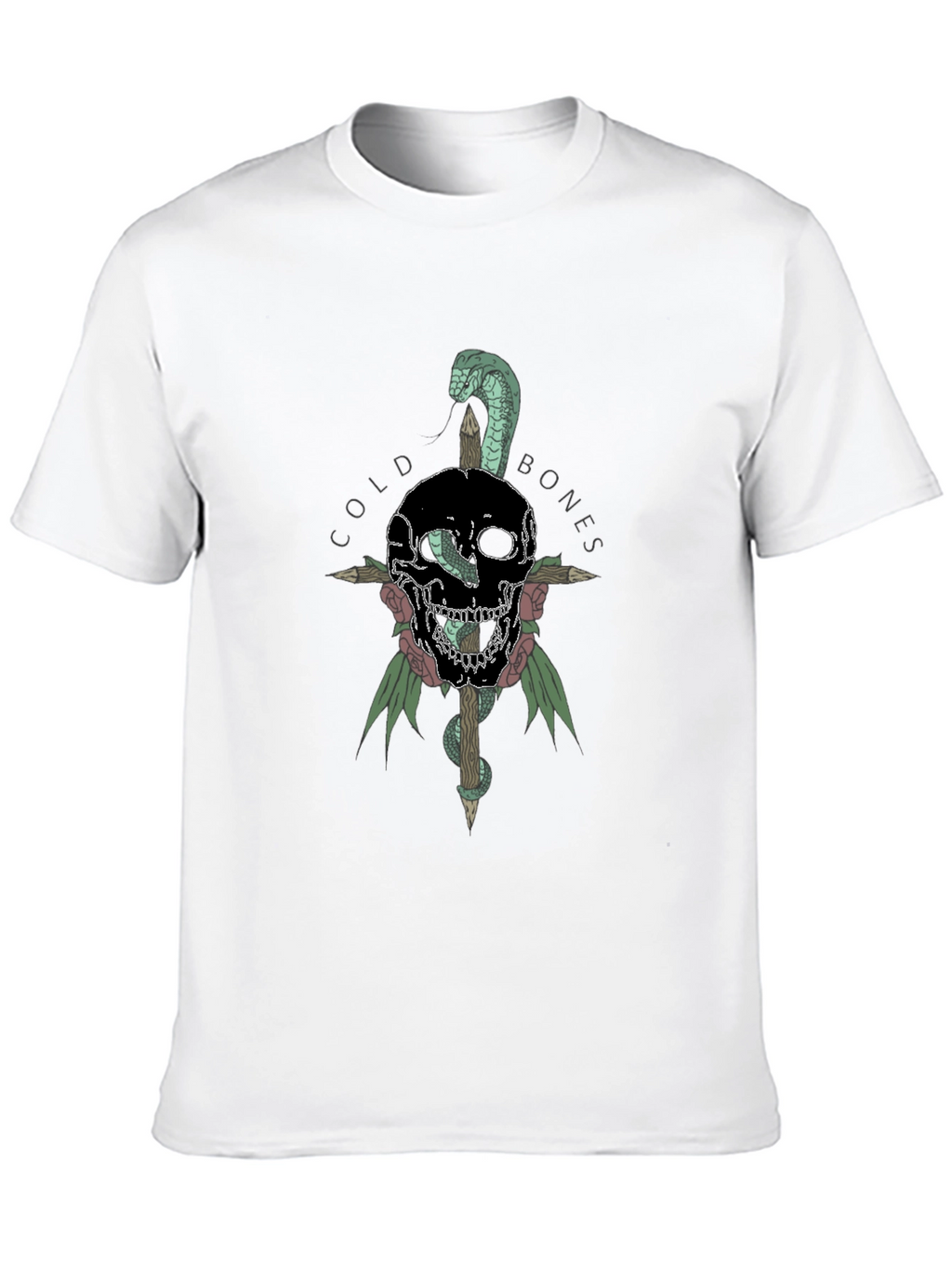 Cold Bones Skull Snake T-Shirt
