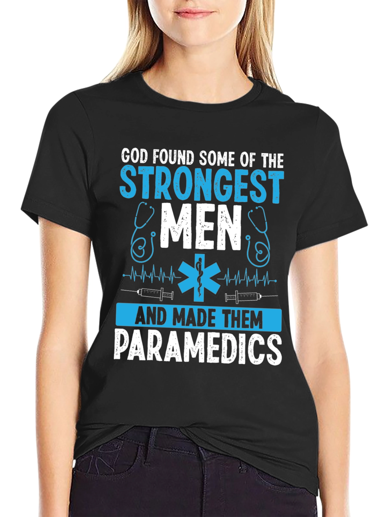 Paramedic Strongest Men Graphic T-Shirt