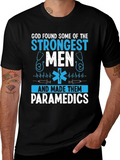 Paramedic Strongest Men Graphic T-Shirt